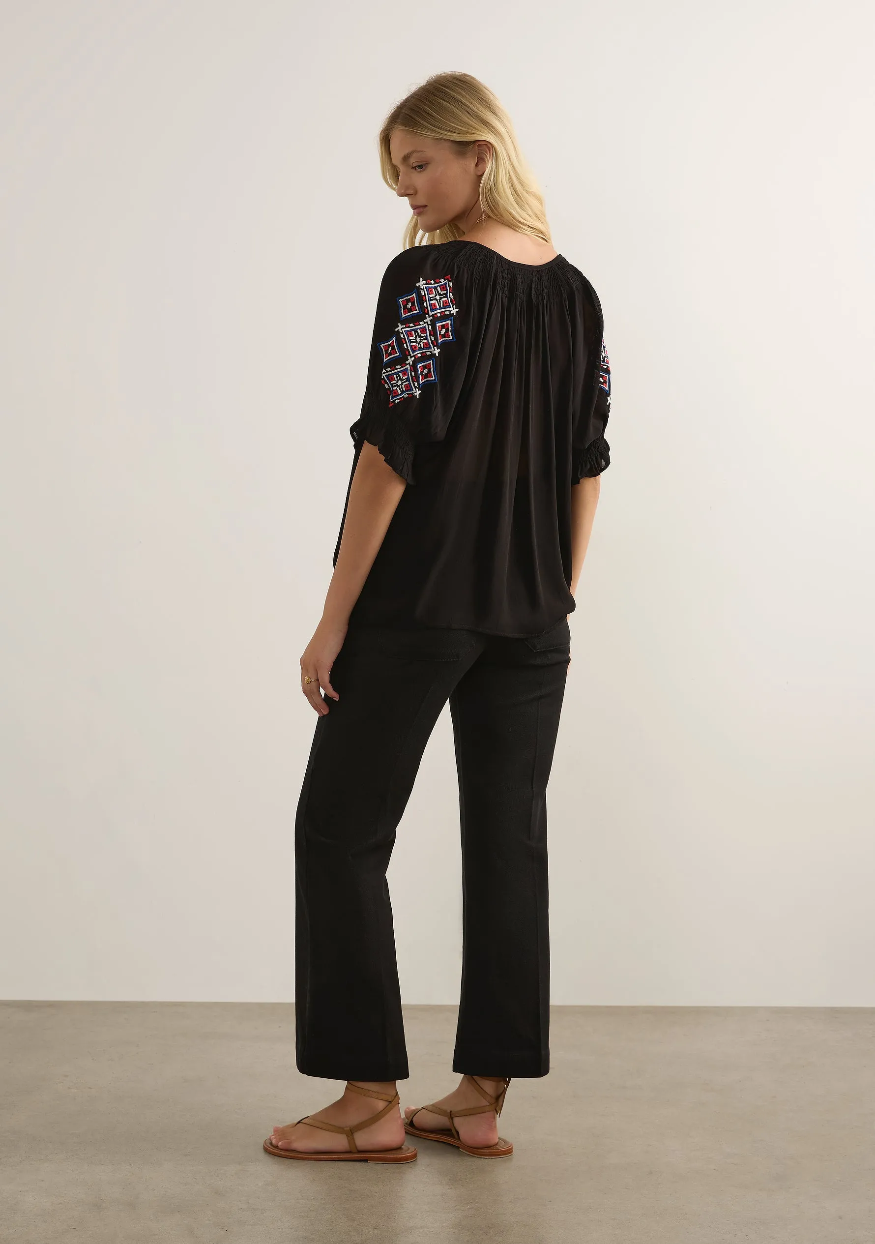 Paxton Embroidered Blouse sold by Auguste The Label product image thumbnail 3
