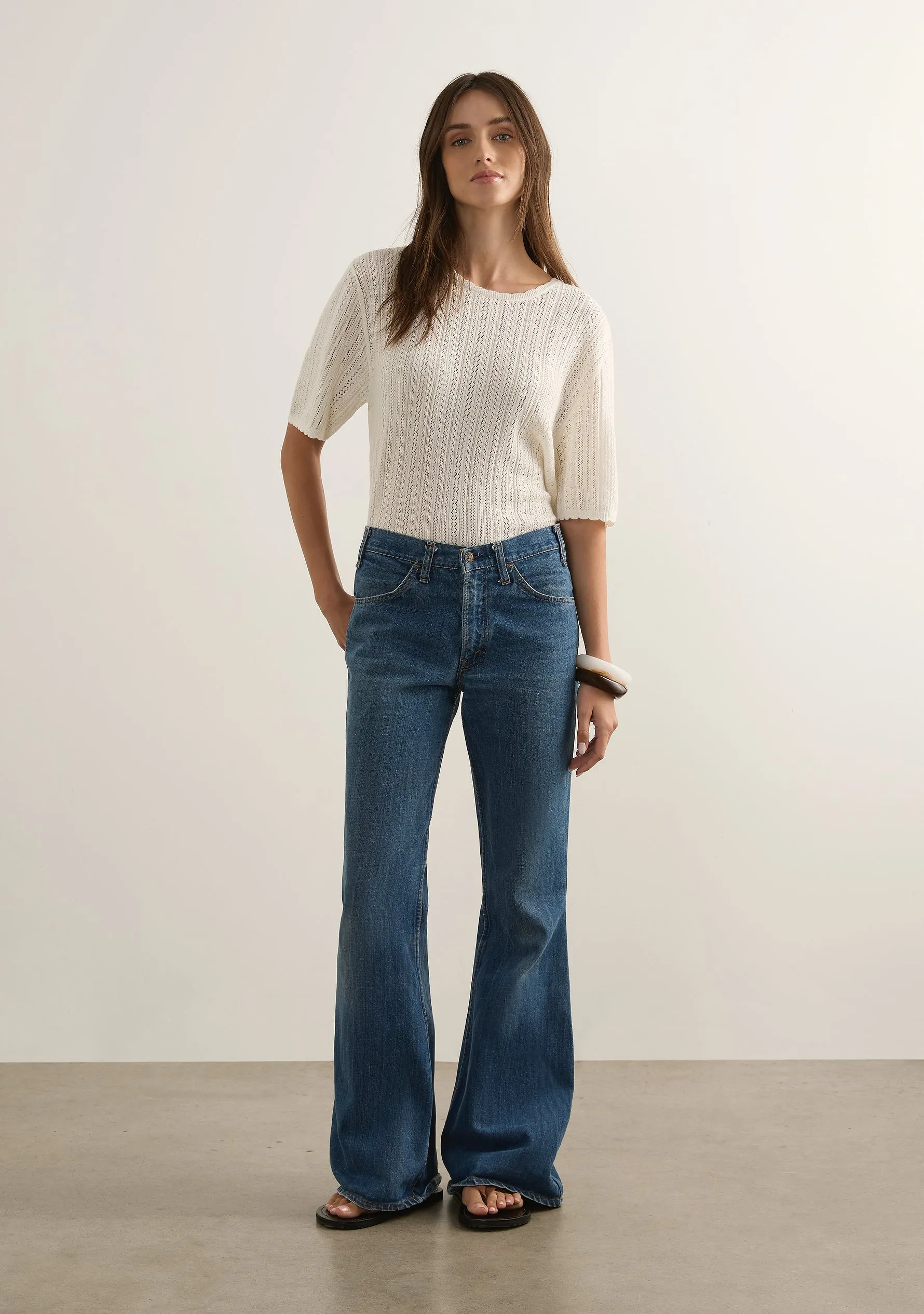 Callen Knit Tee sold by Auguste The Label product image thumbnail 2