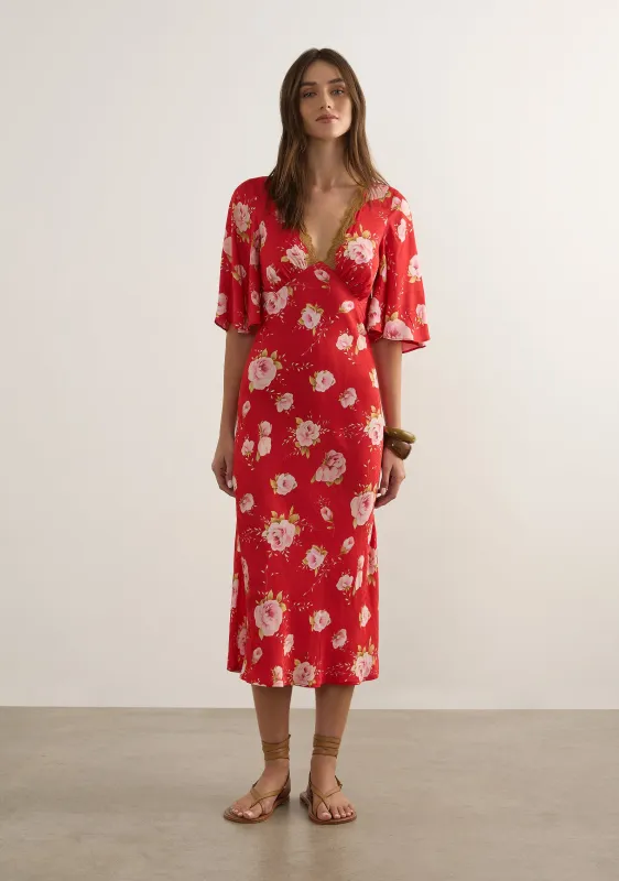 Malia Midi Dress made by Auguste The Label