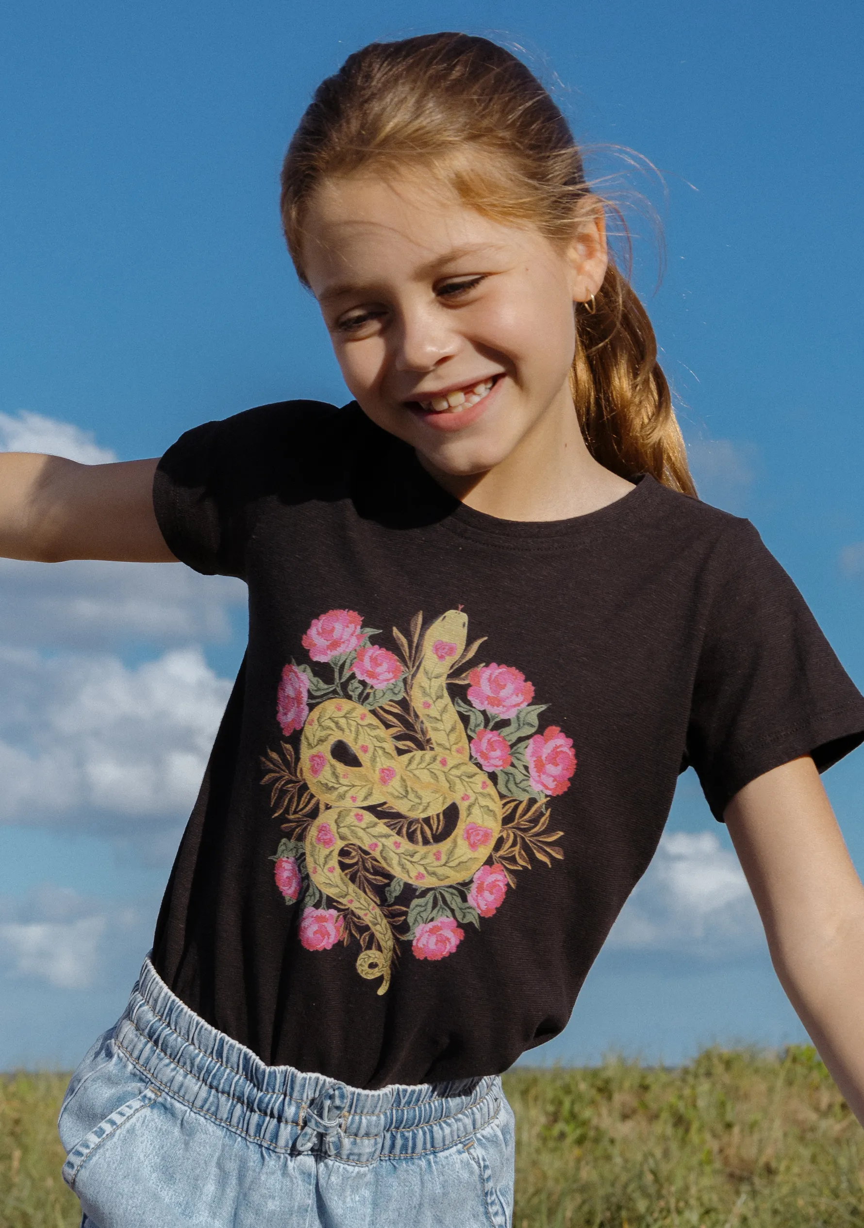 Snake Classic Tee sold by Auguste The Label