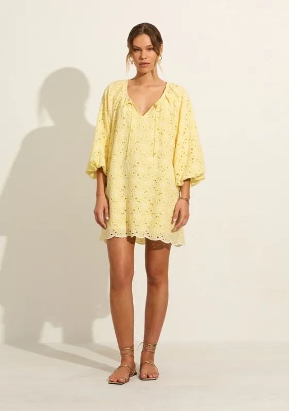 Cora Embroidered Mini Dress sold by Auguste The Label
