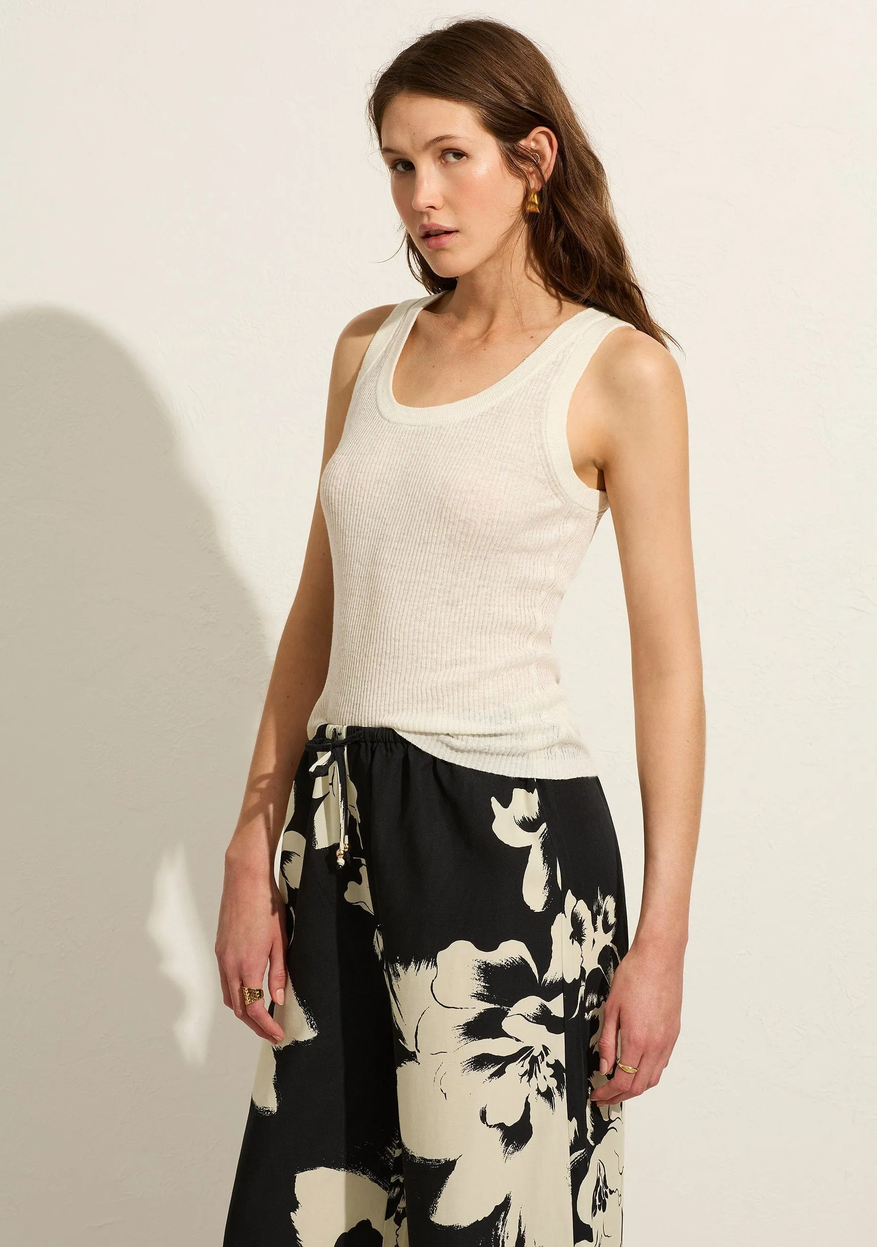 Tia Knit Tank sold by Auguste The Label product image thumbnail 2