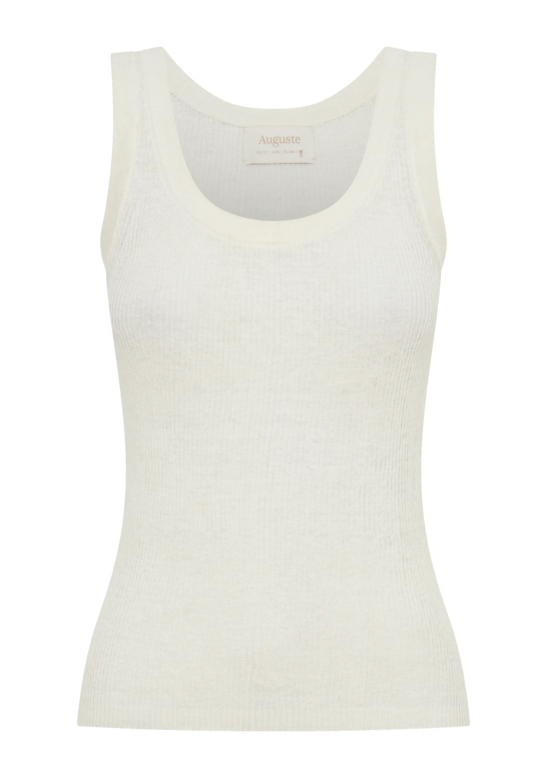 Tia Knit Tank sold by Auguste The Label product image thumbnail 4