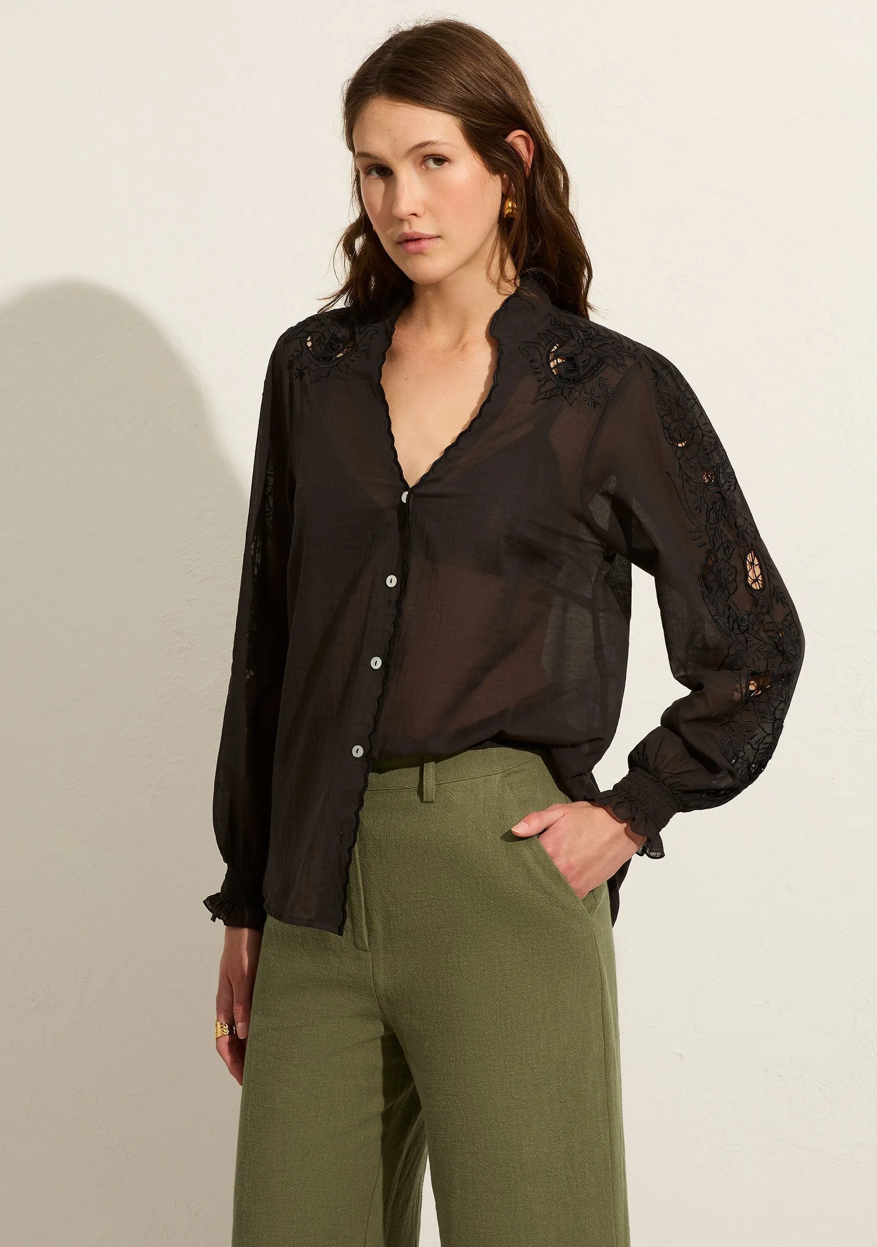 Adriana Blouse sold by Auguste The Label product image thumbnail 3