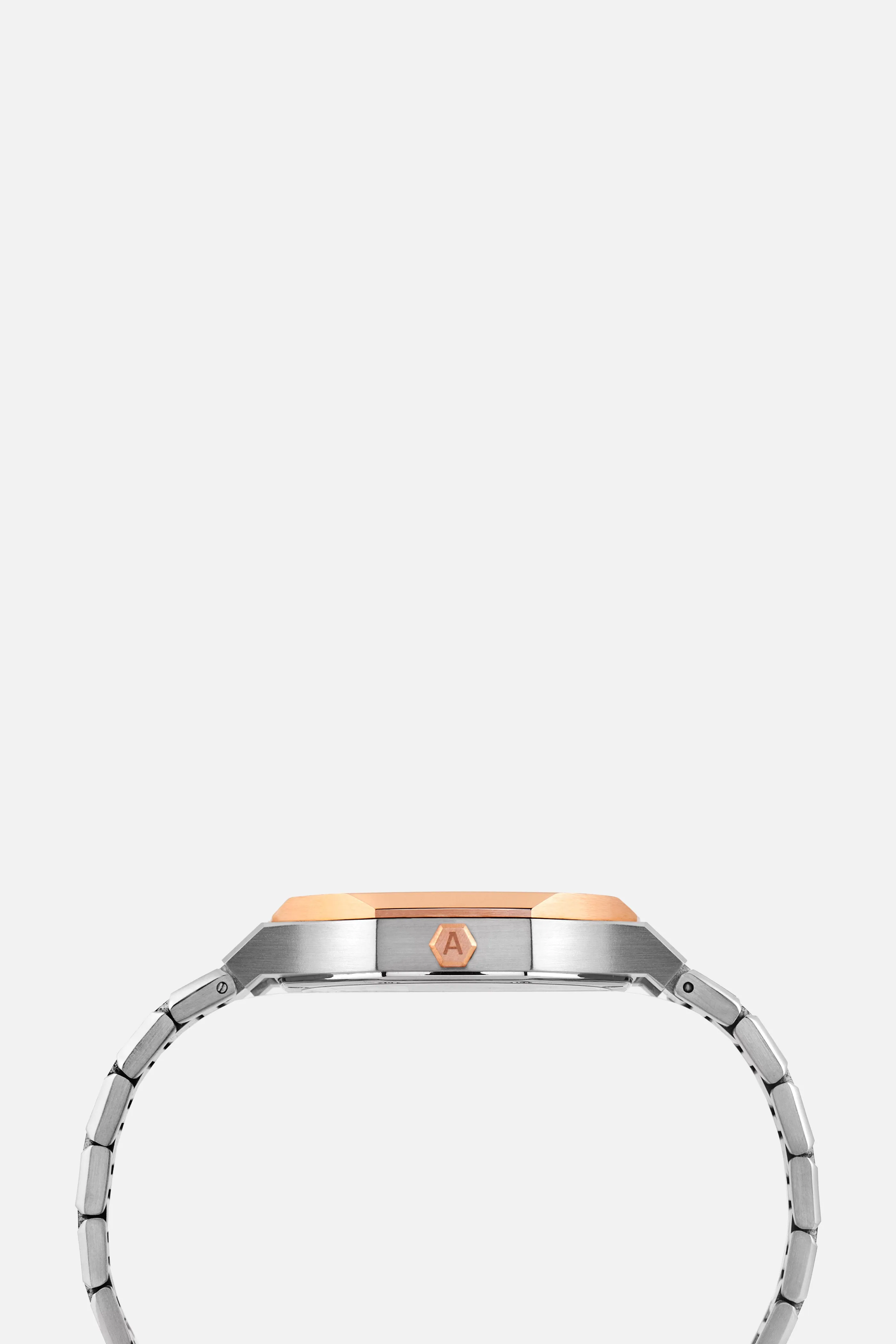 Date 004: Steel/Rose/White Unisex sold by Aura product image thumbnail 5