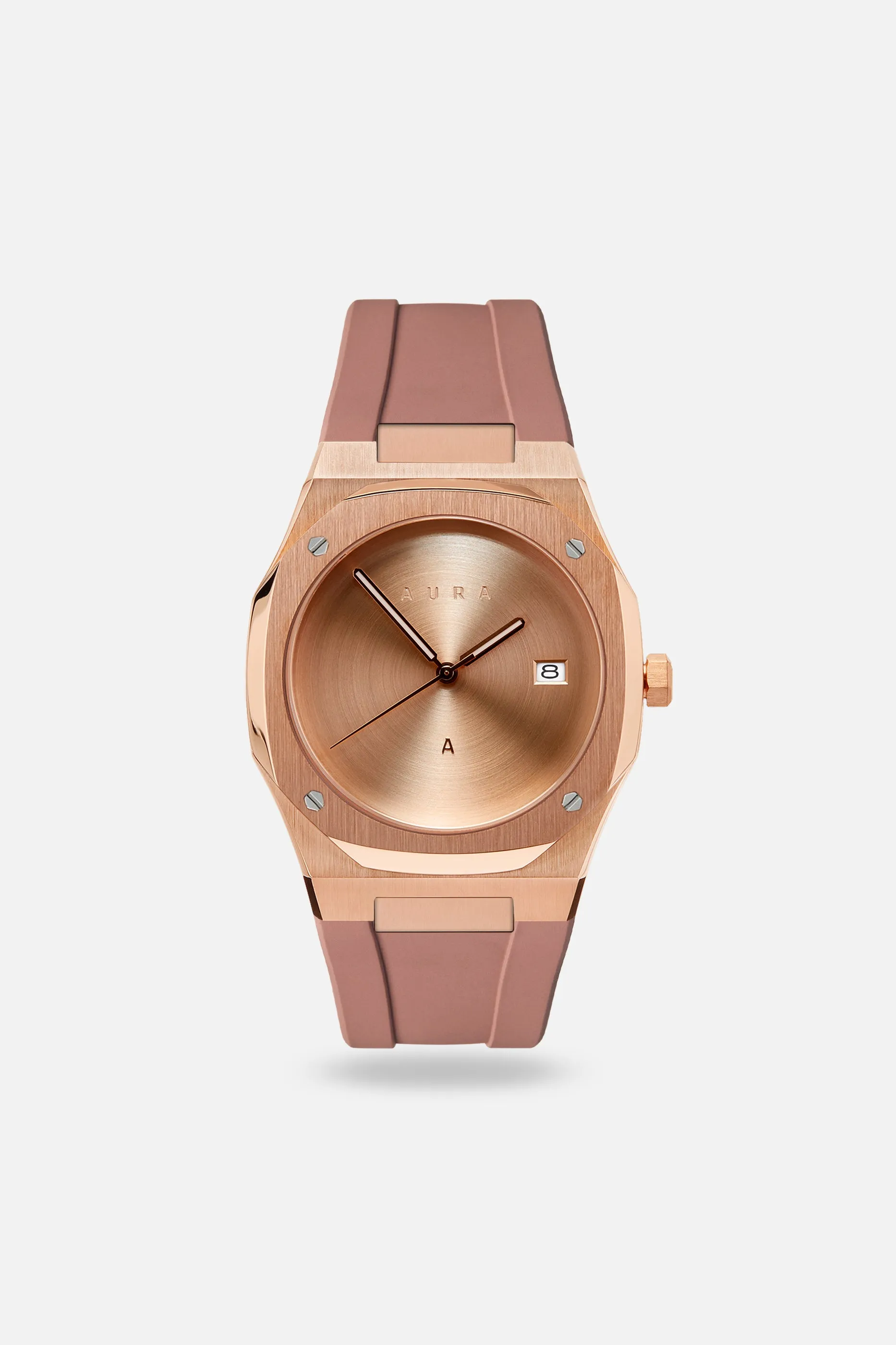 FKM Rubber Strap: Sienna/Rose sold by Aura product image thumbnail 2