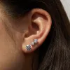 Lab Grown Diamond Duo Earrings sold by Aurate