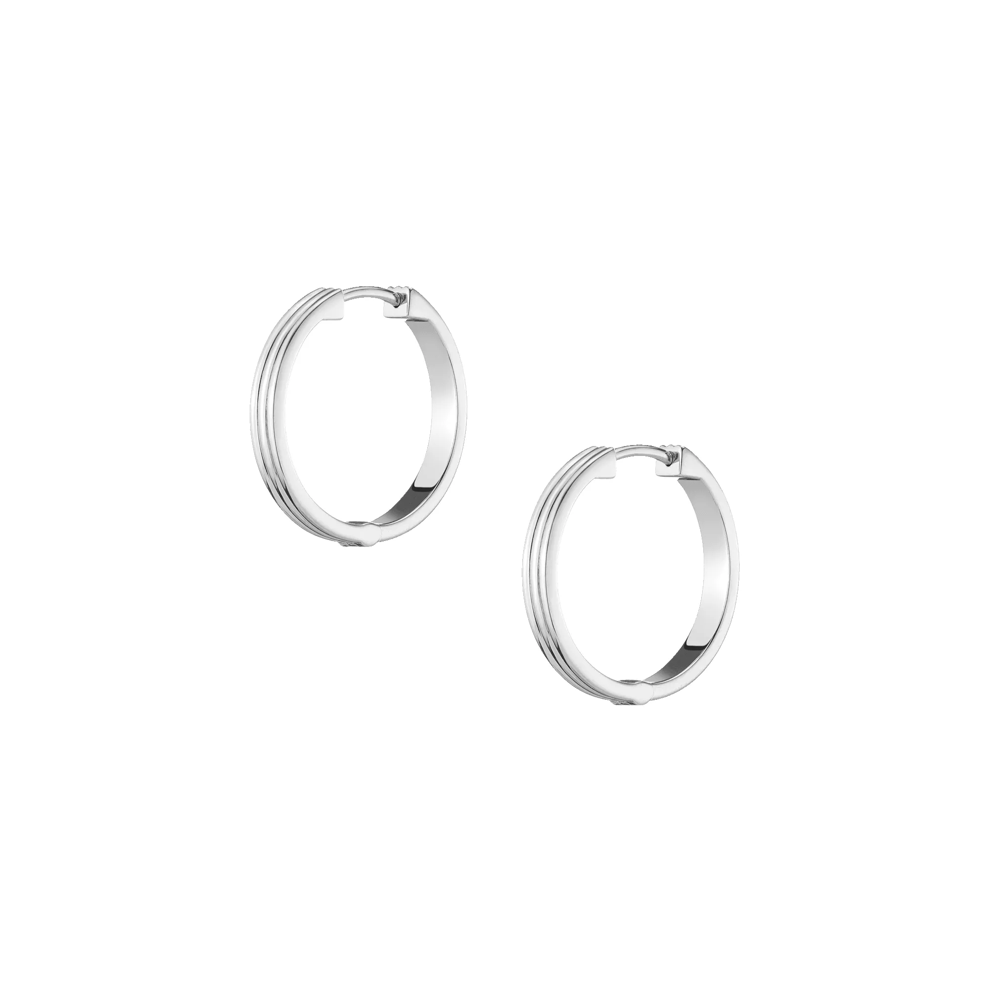 Triple Row Hoops sold by Aurate product image thumbnail 3