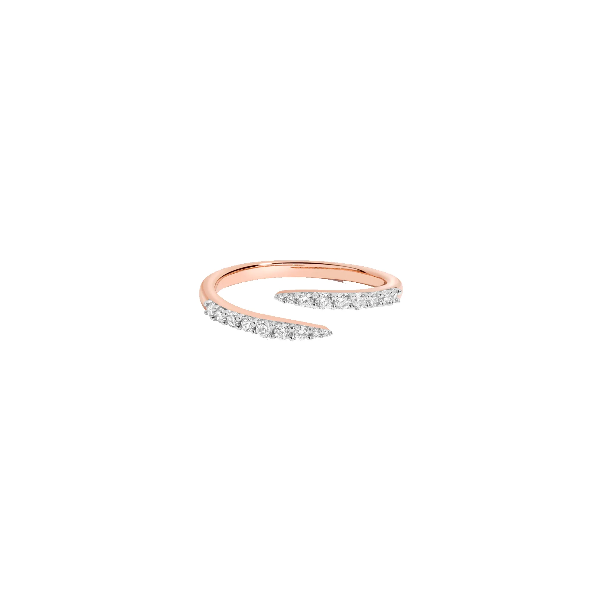Lab Grown Diamond Wrap Ring sold by Aurate product image thumbnail 2