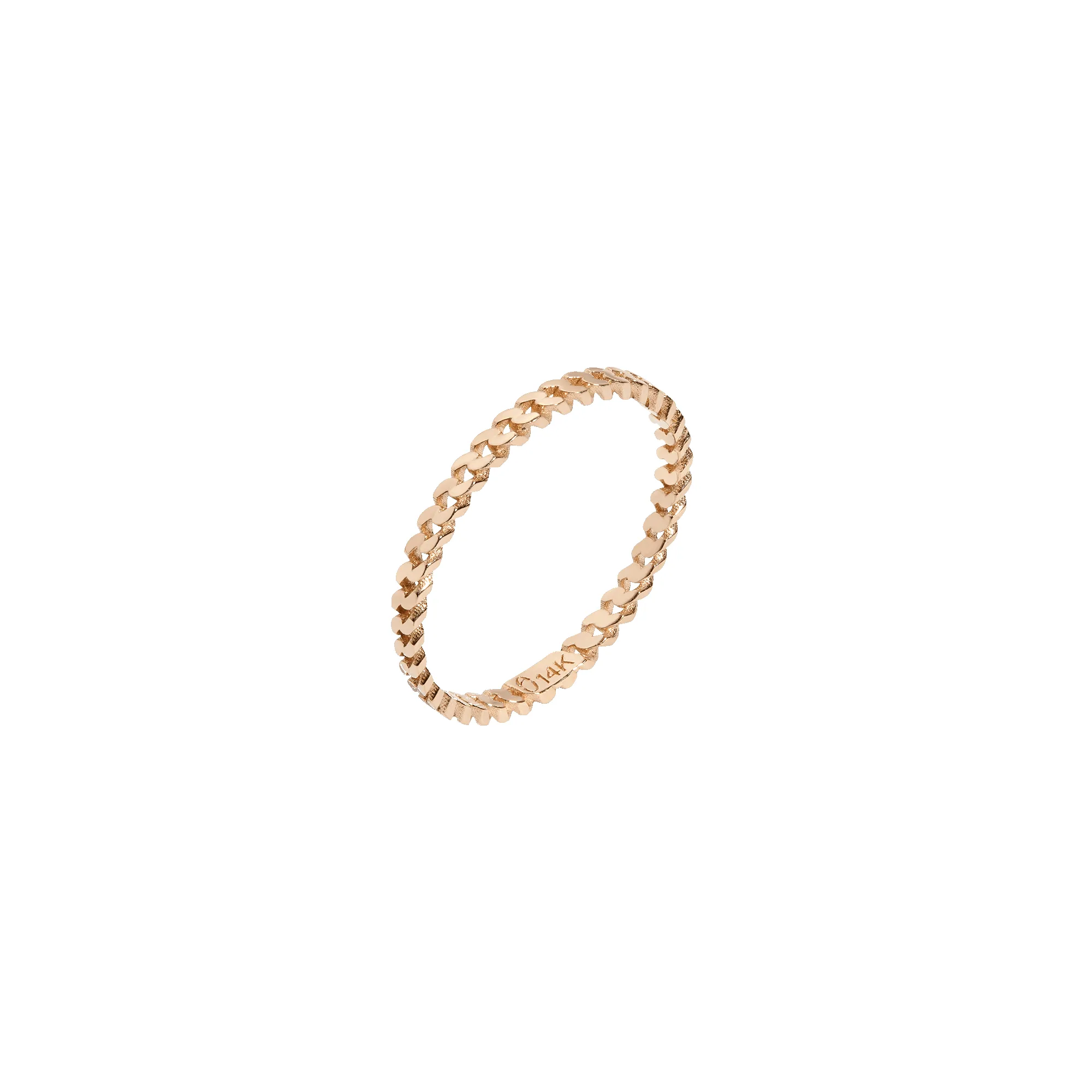 Skinny Love Me Knot Ring sold by Aurate