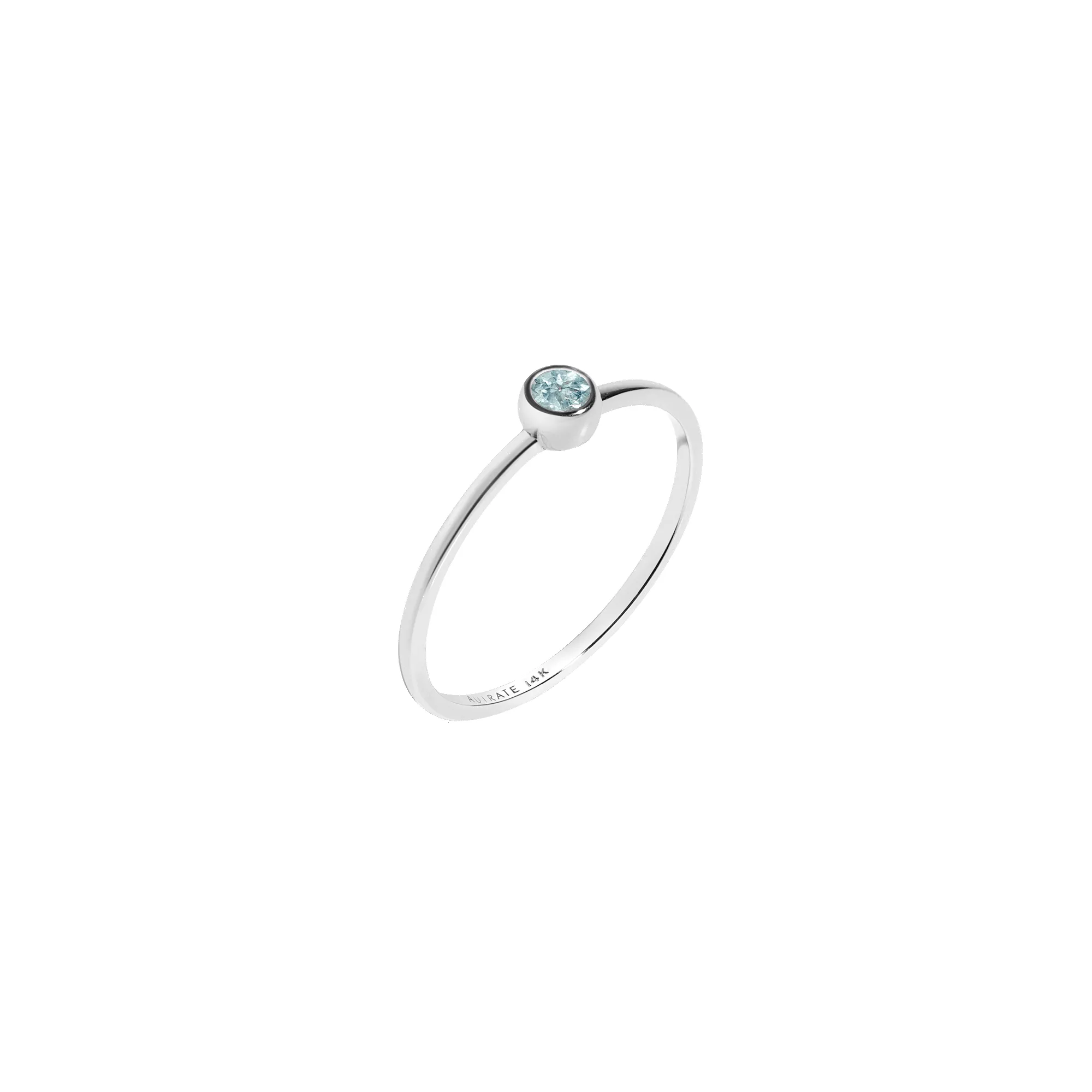 Birthstone Solitaire Ring sold by Aurate product image thumbnail 3