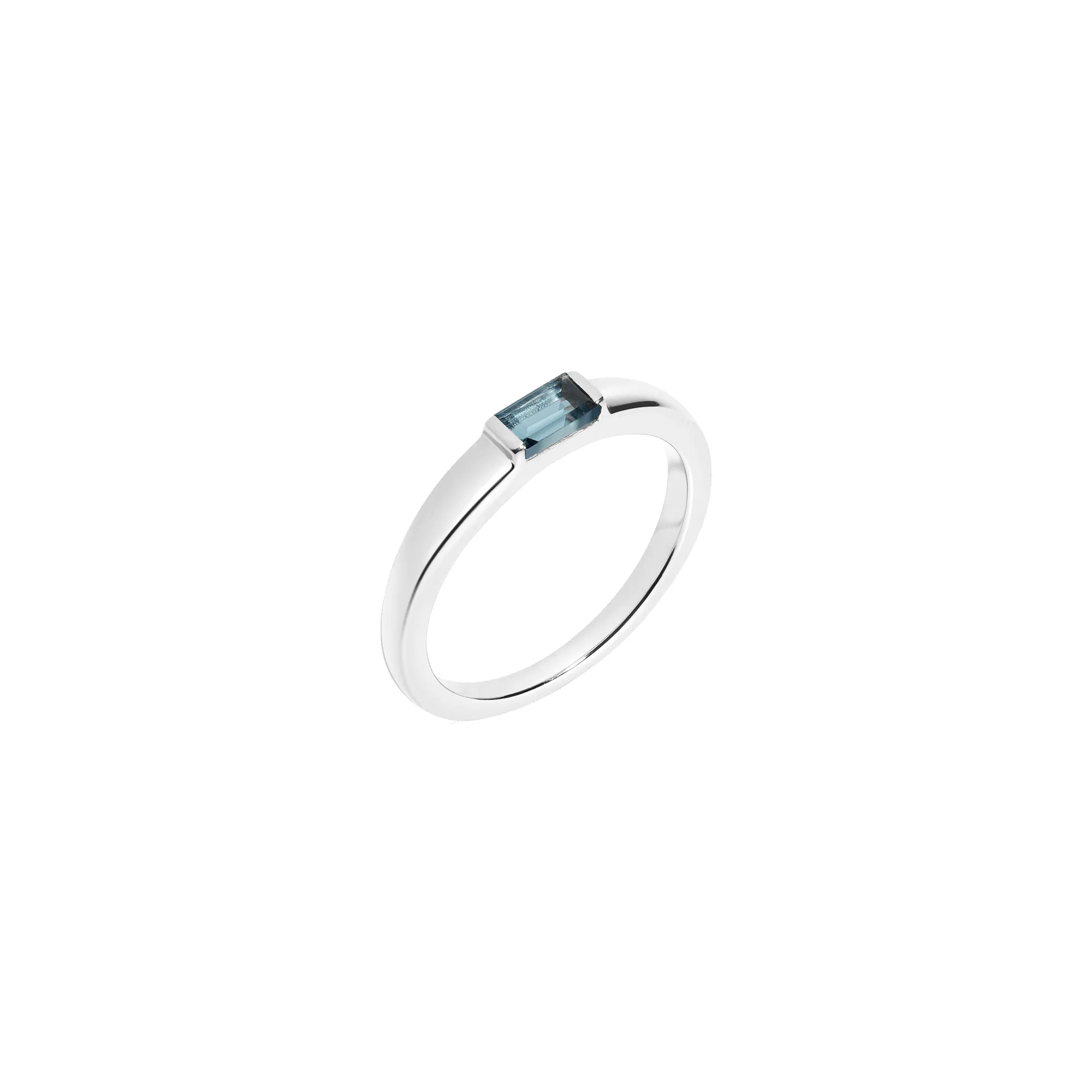 AURATE X MICHELLE: Tranquility Blue Topaz Ring sold by Aurate product image thumbnail 2