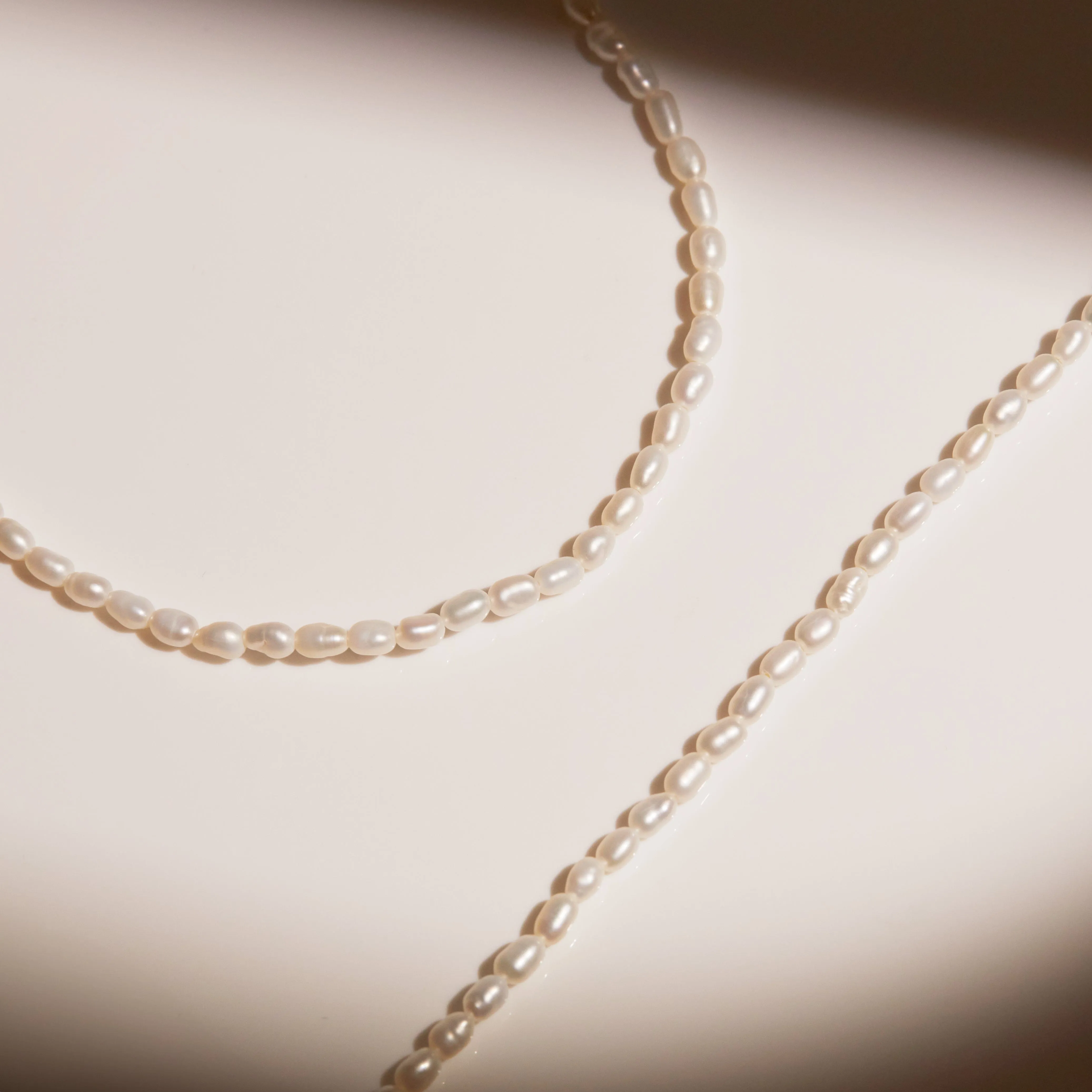 Organic Pearl Necklace sold by Aurate product image thumbnail 4