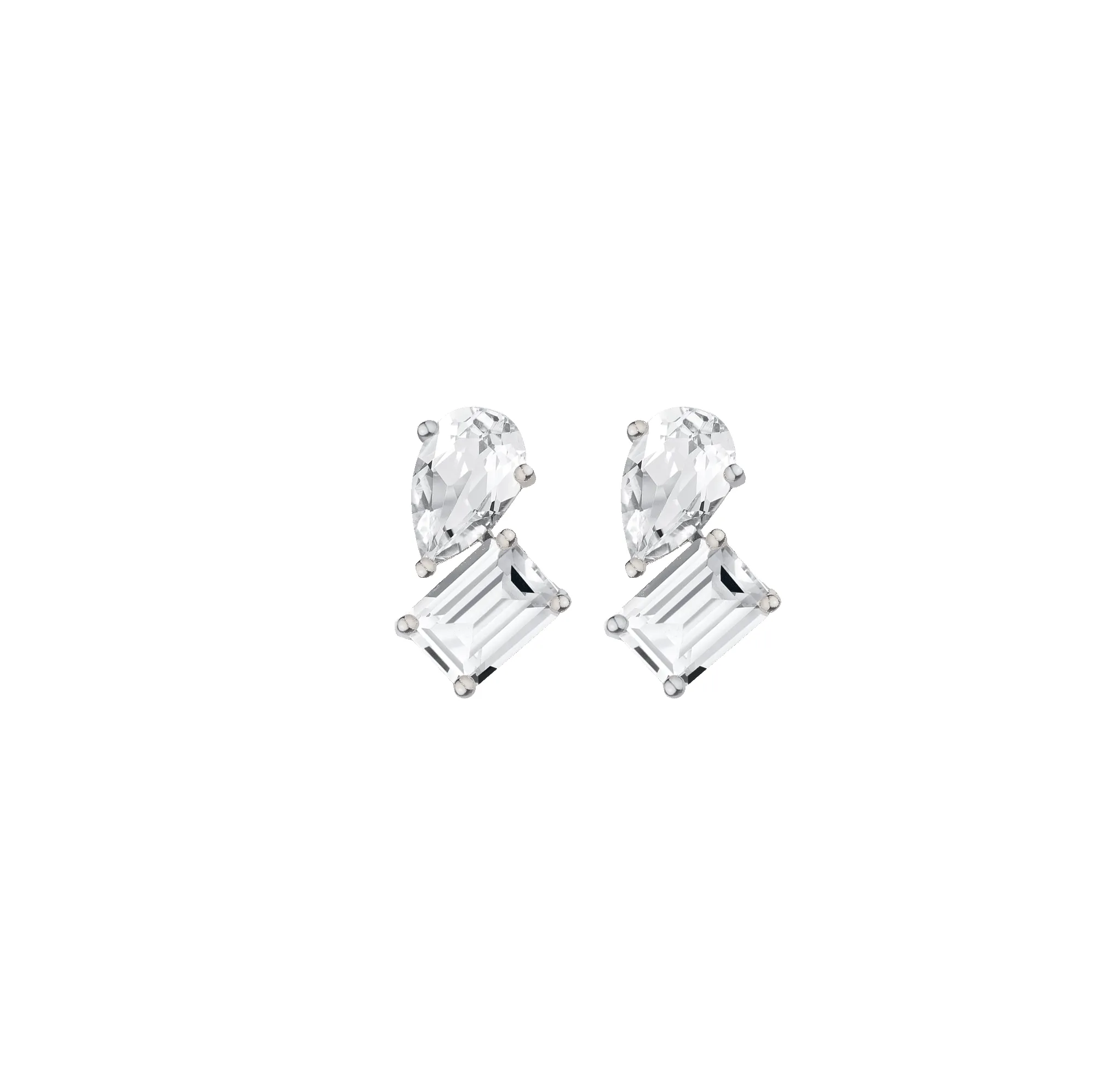 Toi et Moi Gemstone Heirloom Earring sold by Aurate product image thumbnail 3