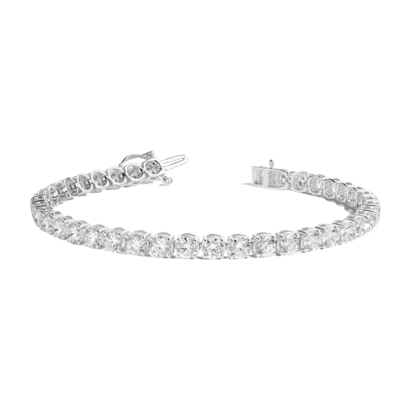 10ct Luxury Lab Grown Diamond Tennis Bracelet sold by Aurate