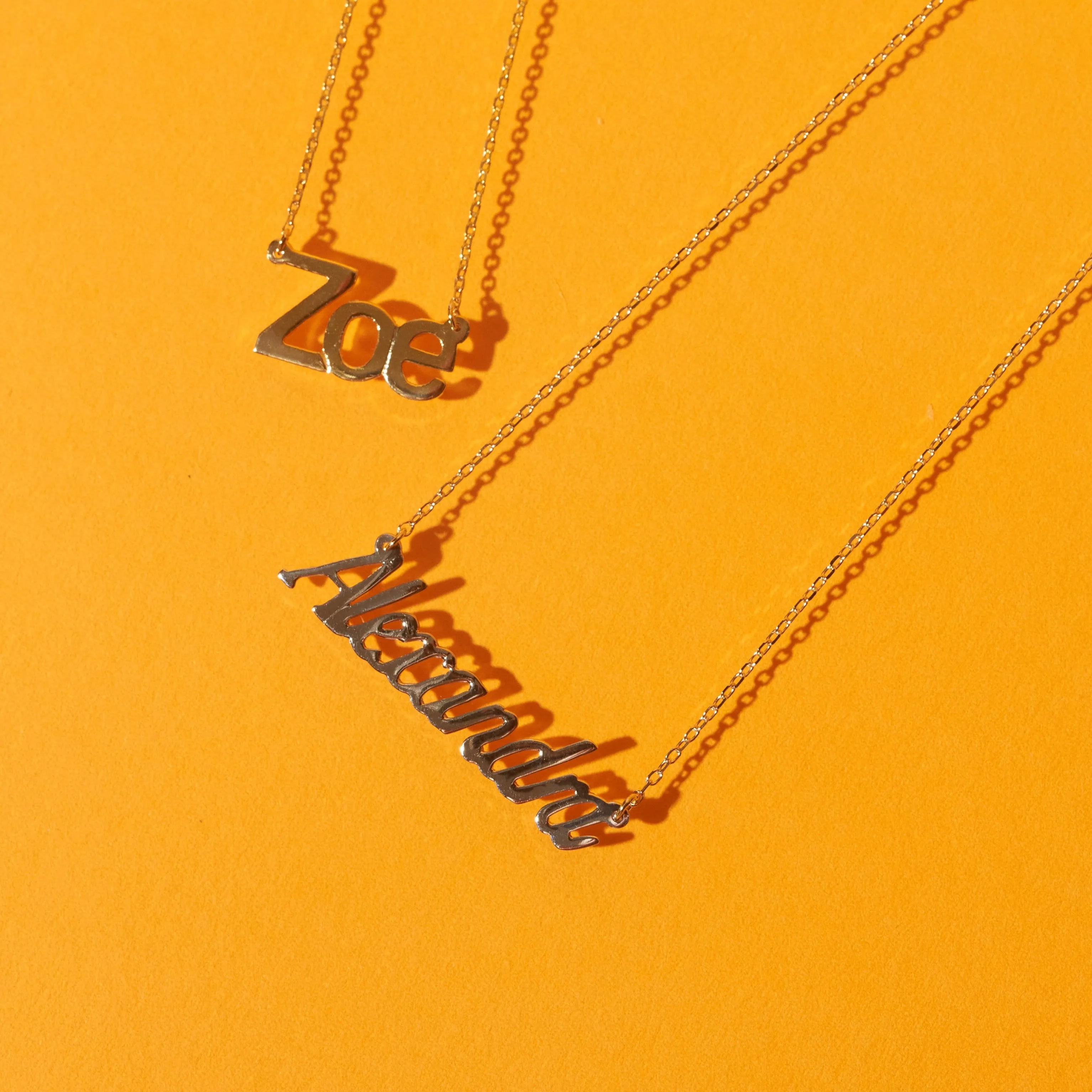 Custom Script Name Necklace sold by Aurate product image thumbnail 5