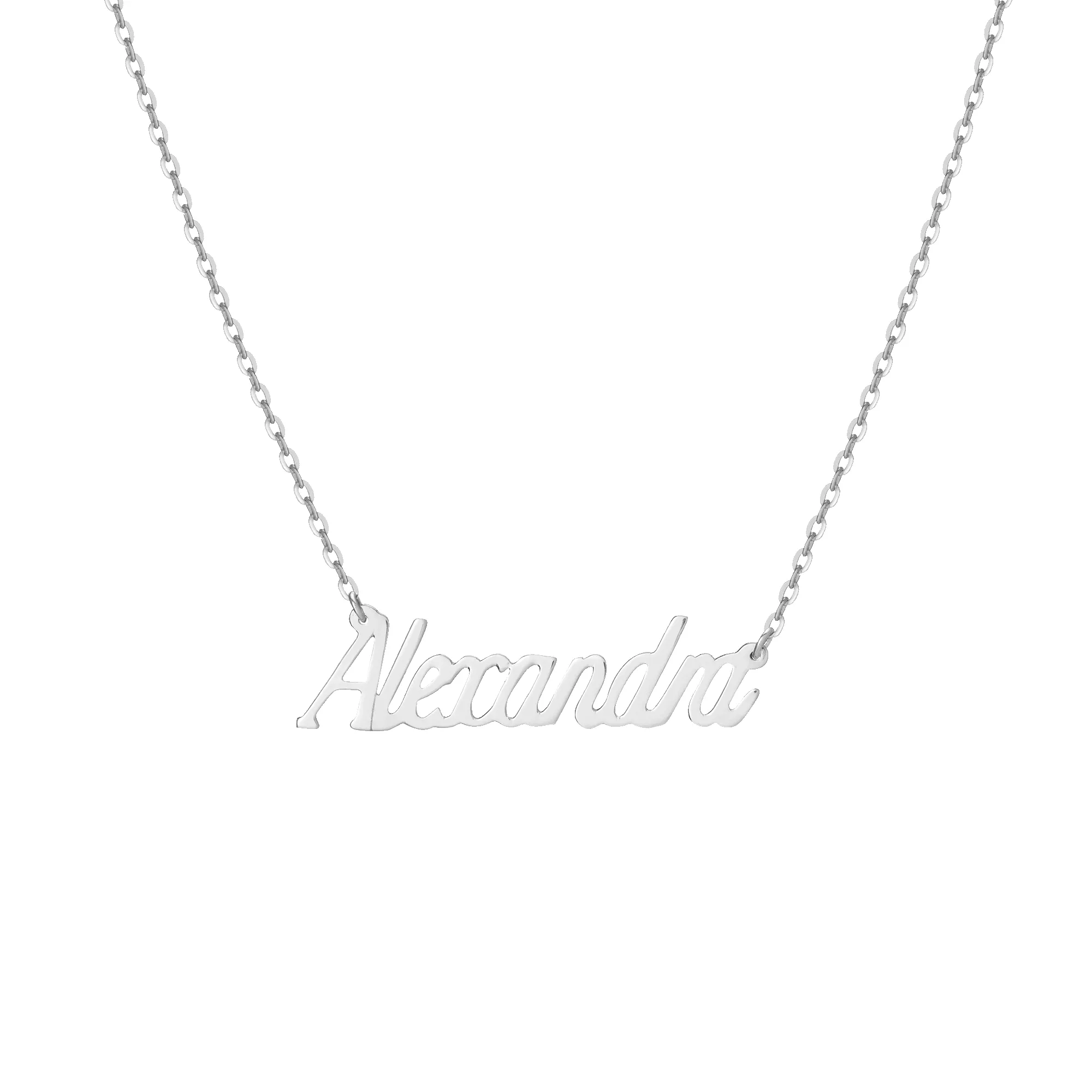 Custom Script Name Necklace sold by Aurate product image thumbnail 3