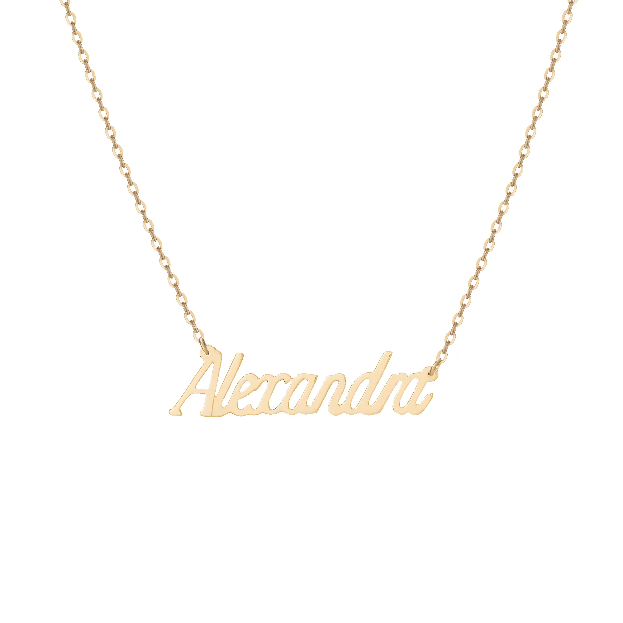 Custom Script Name Necklace sold by Aurate