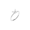Lab Grown Diamond Butterfly Ring sold by Aurate