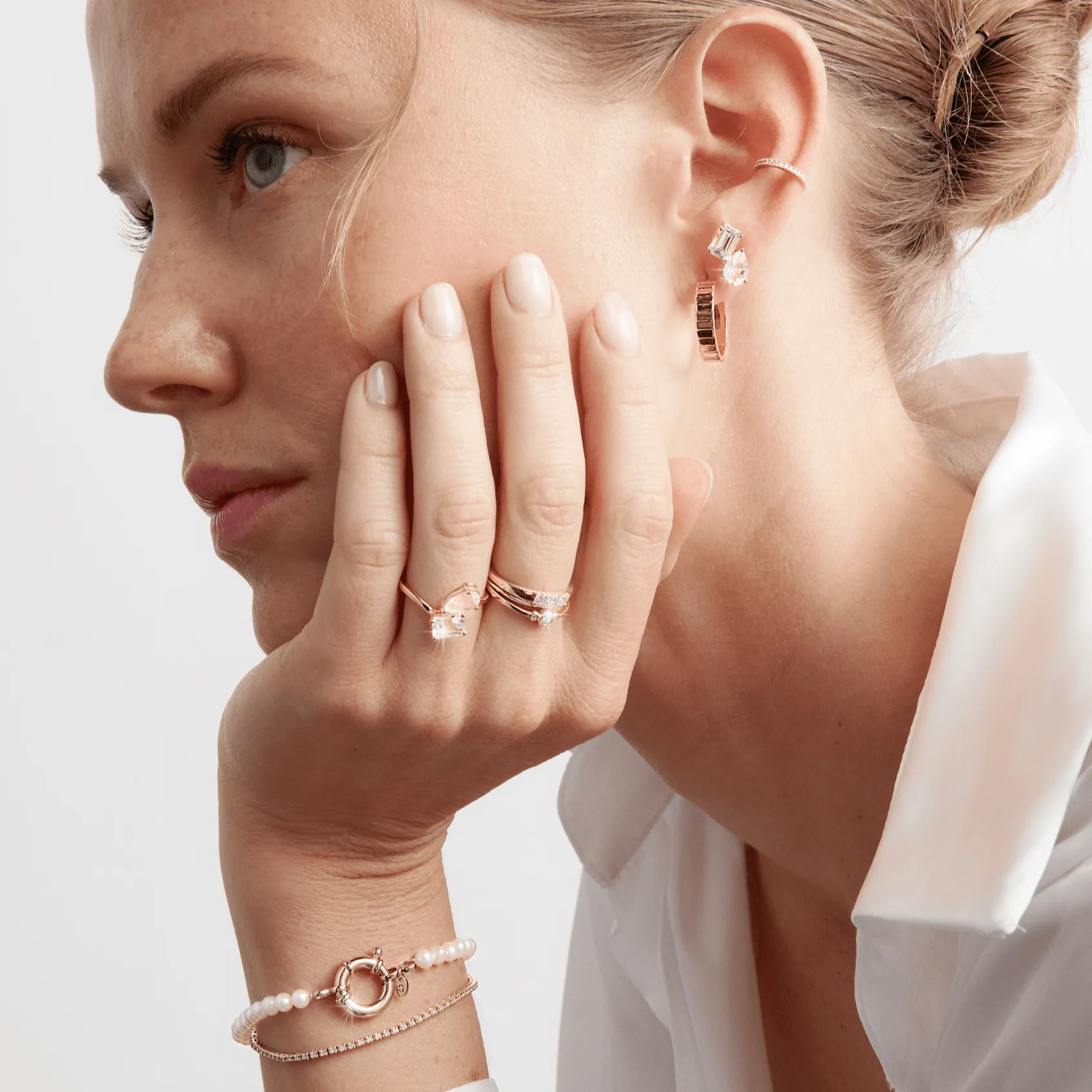 Toi et Moi Diamond Heirloom Ring sold by Aurate product image thumbnail 4