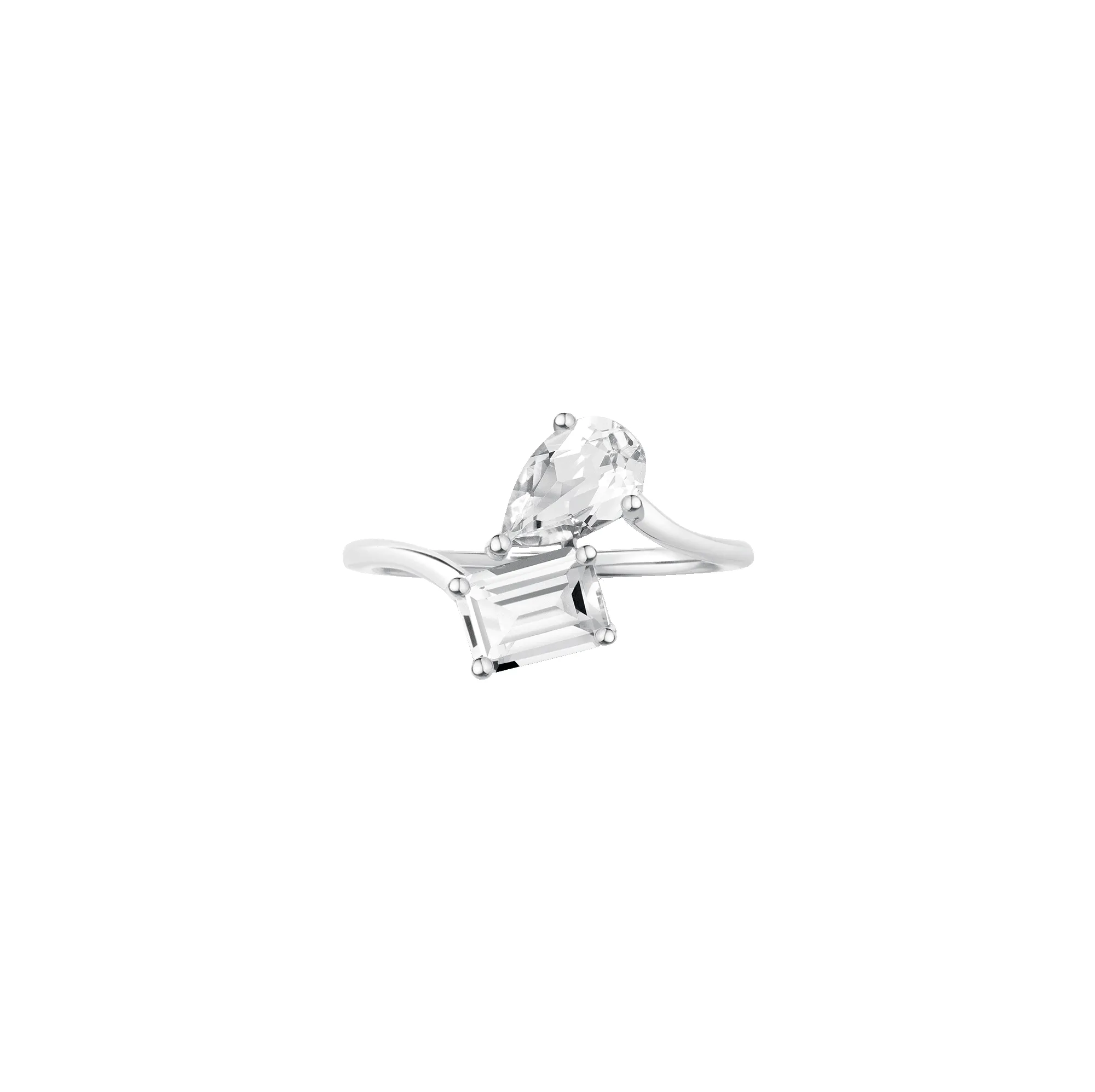 Toi et Moi Diamond Heirloom Ring sold by Aurate product image thumbnail 3