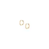 Gold Hinged Huggie Earrings sold by Aurate