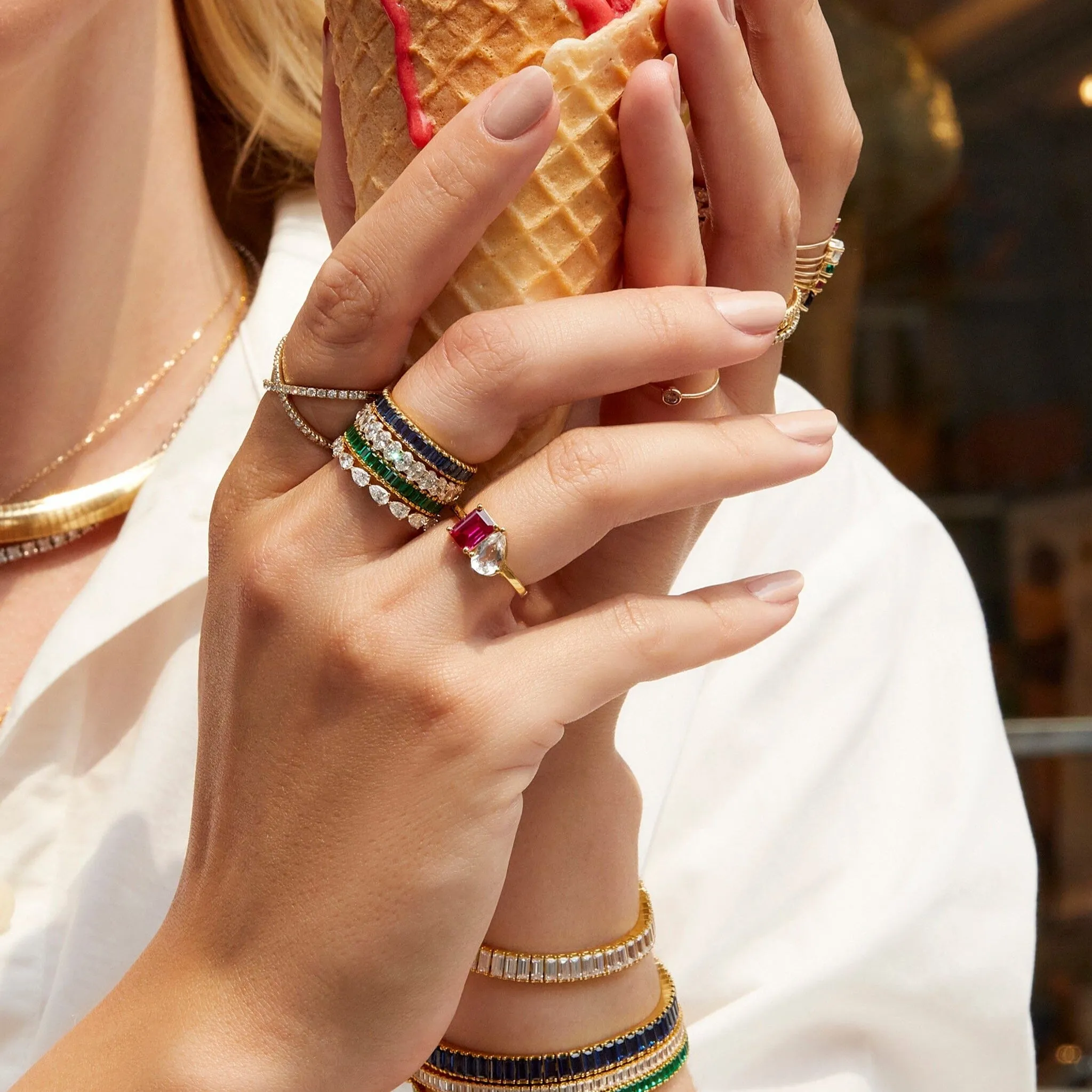 Toi et Moi Diamond Classic Ring sold by Aurate product image thumbnail 5