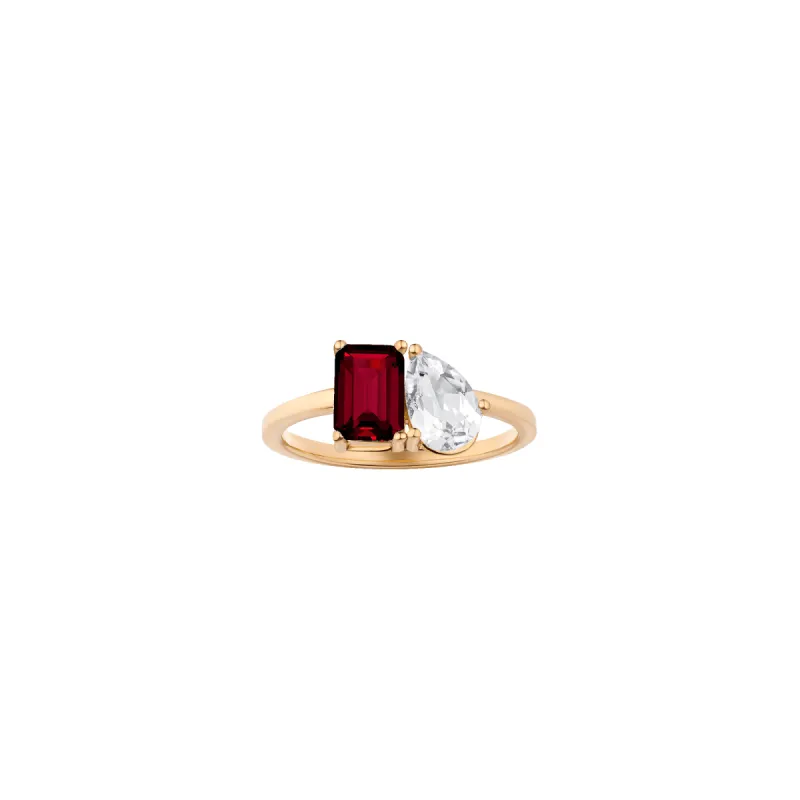 Toi et Moi Diamond Classic Ring sold by Aurate
