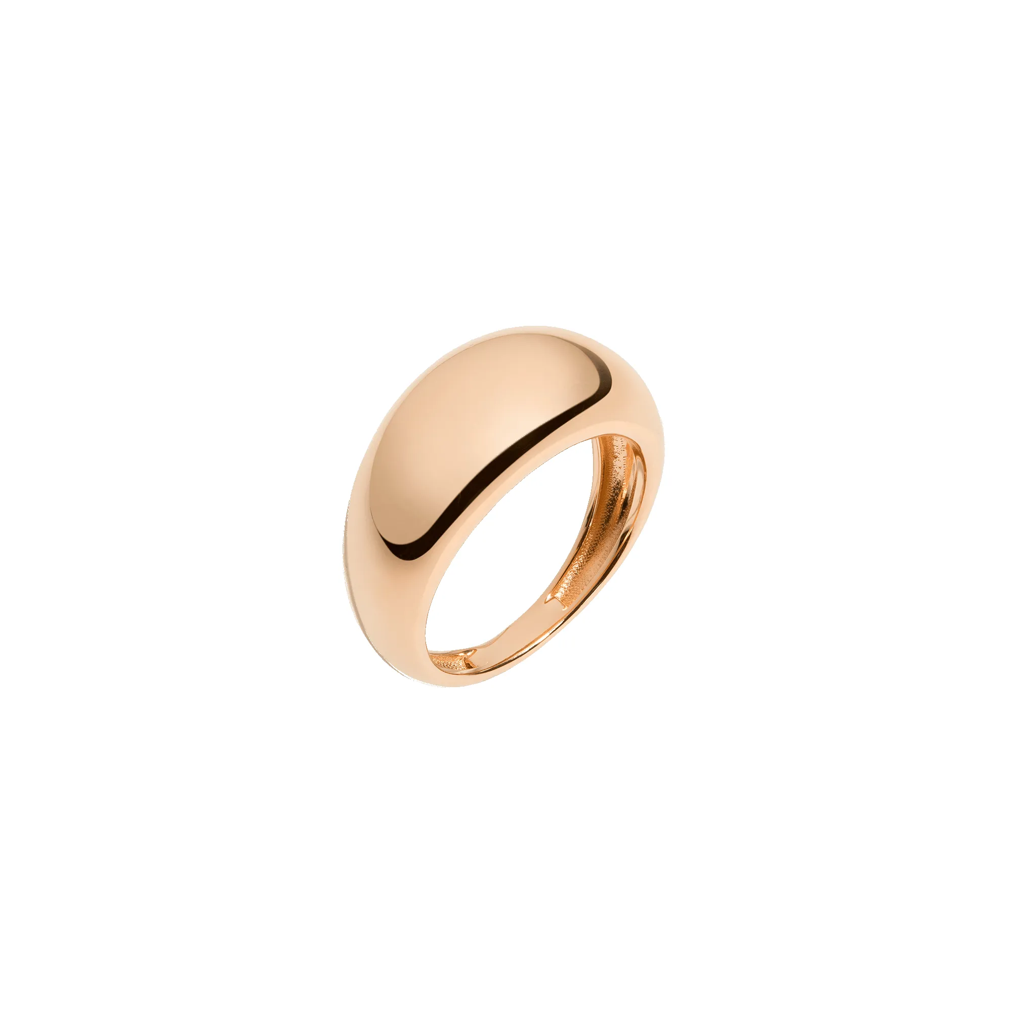 Gold Smooth Arch Ring sold by Aurate product image thumbnail 2