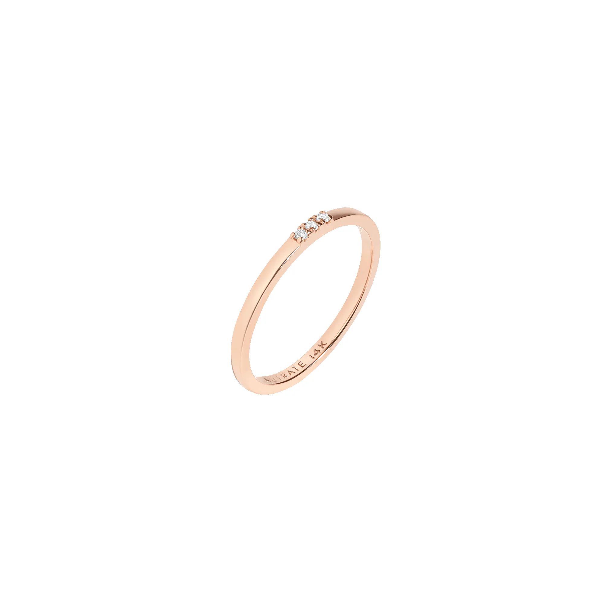 Diamond Stacker Ring sold by Aurate product image thumbnail 3