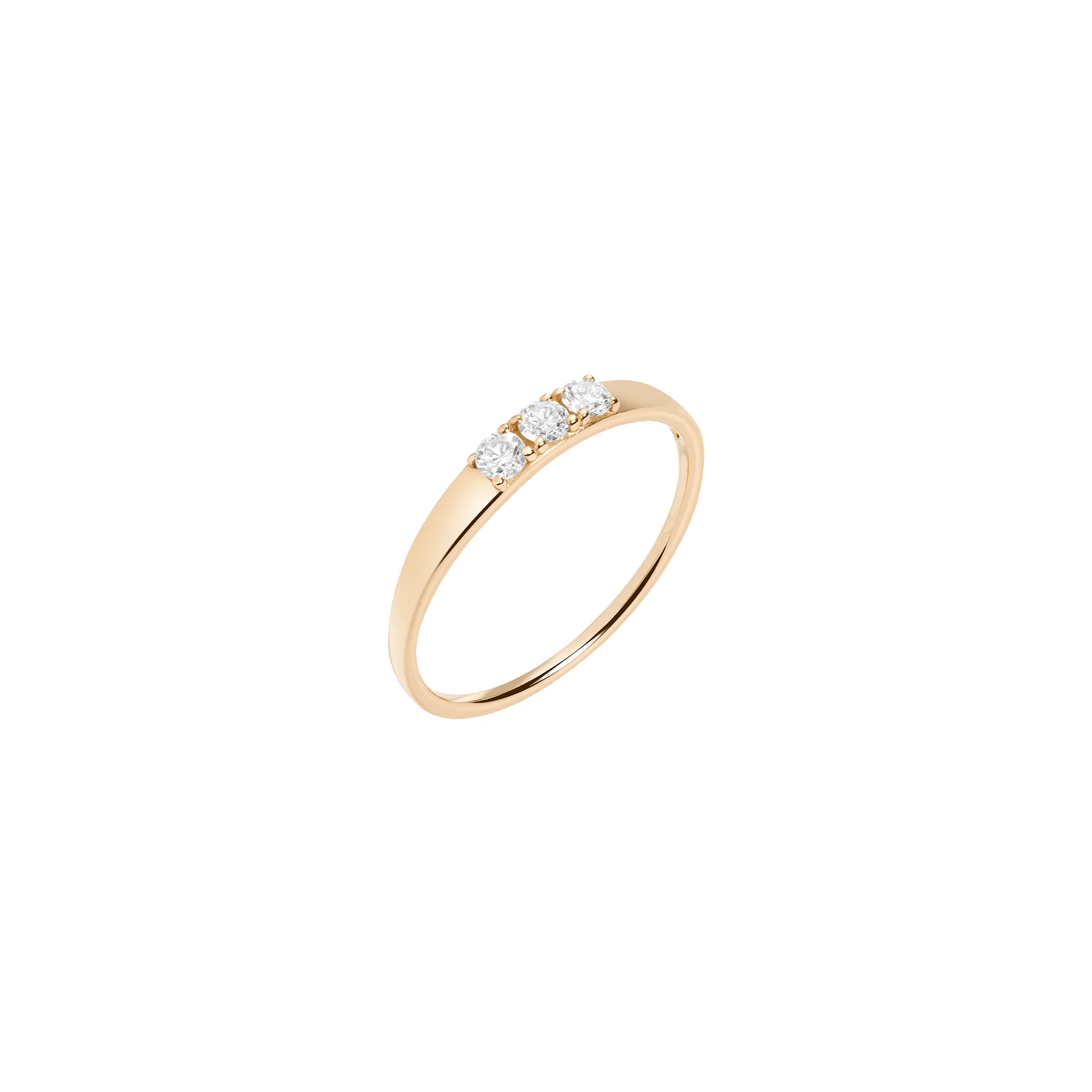 Bold Diamond Stacker Ring sold by Aurate