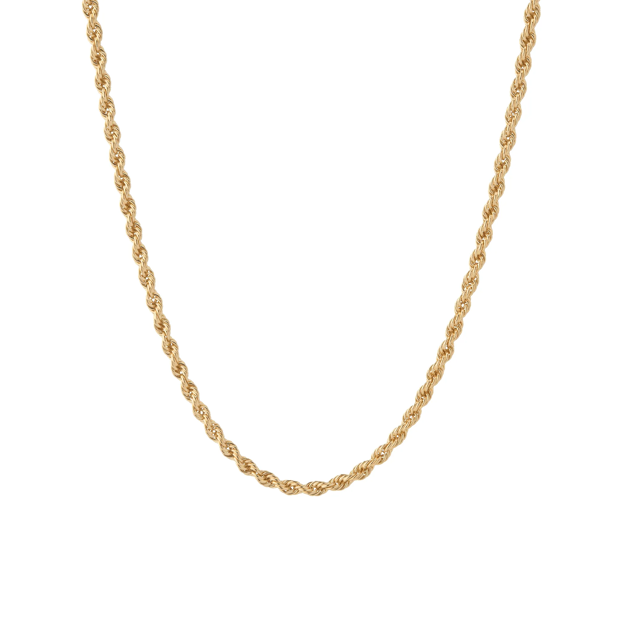 Gold Rope Chain Necklace sold by Aurate