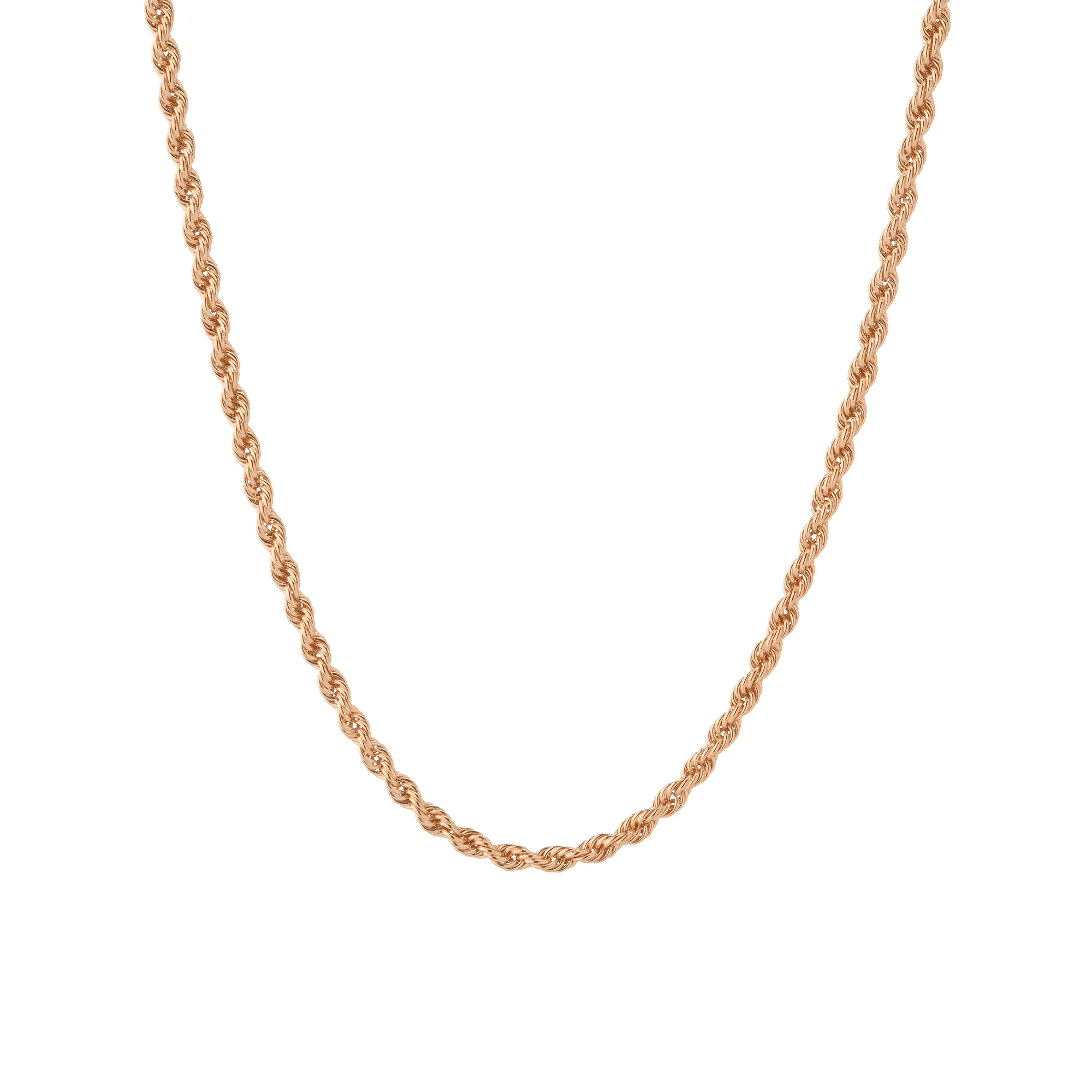 Gold Rope Chain Necklace sold by Aurate product image thumbnail 2