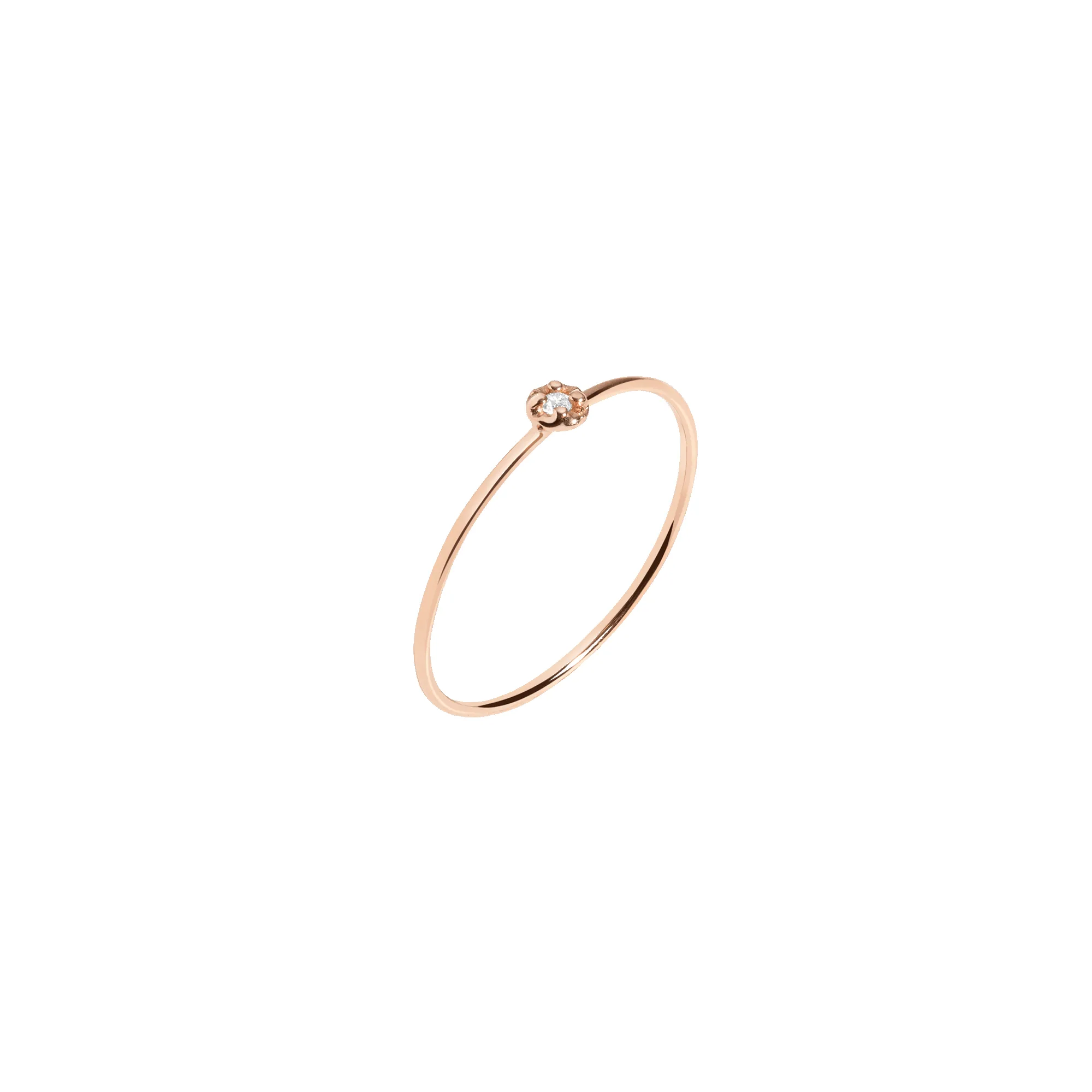 Mini Stackable Diamond Ring sold by Aurate product image thumbnail 3