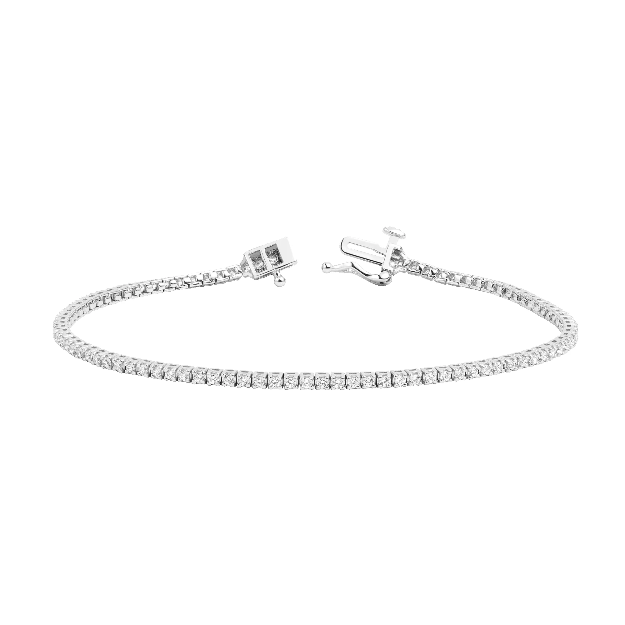Classic Lab Grown Diamond Tennis Bracelet sold by Aurate