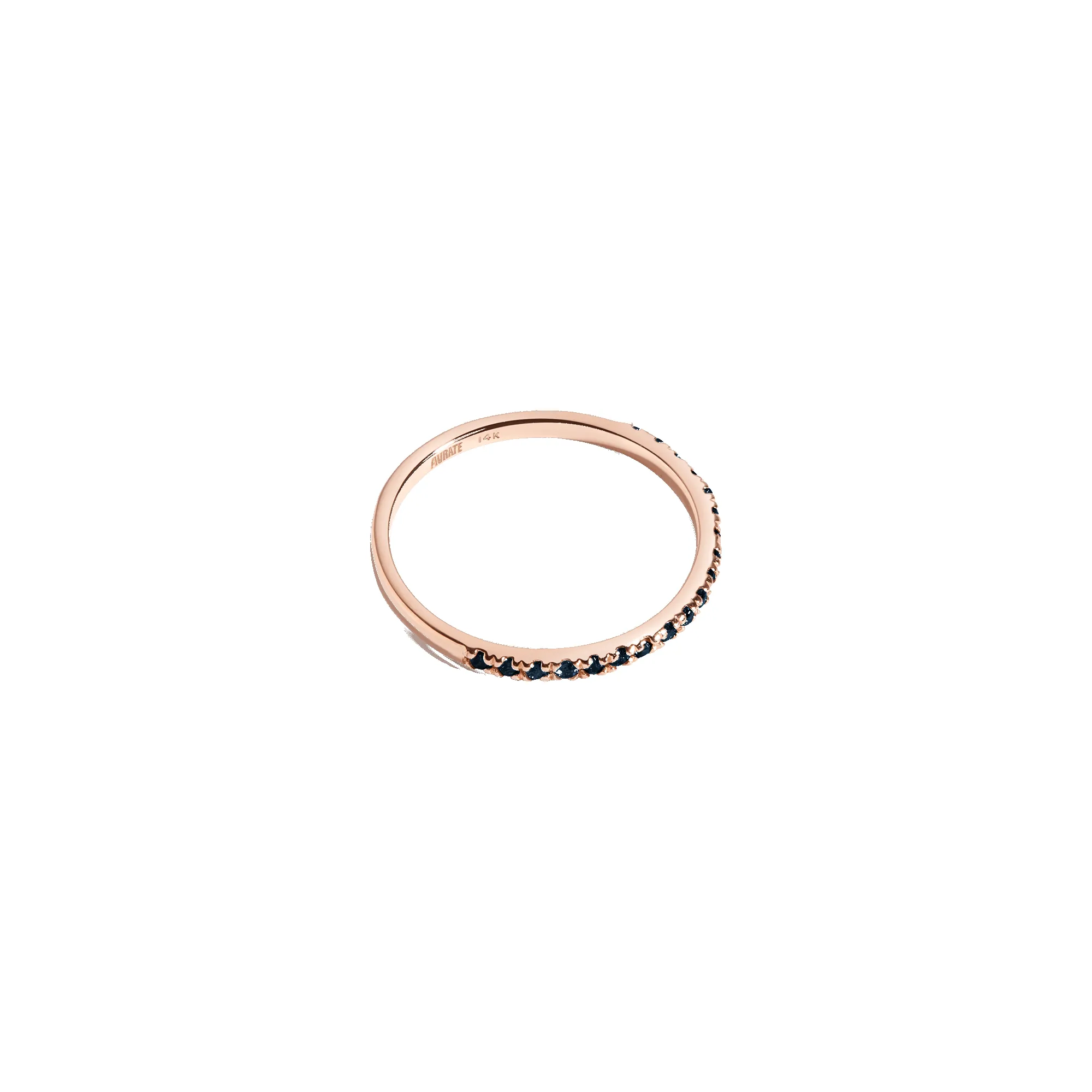 Half Gemstone Eternity Ring sold by Aurate product image thumbnail 5