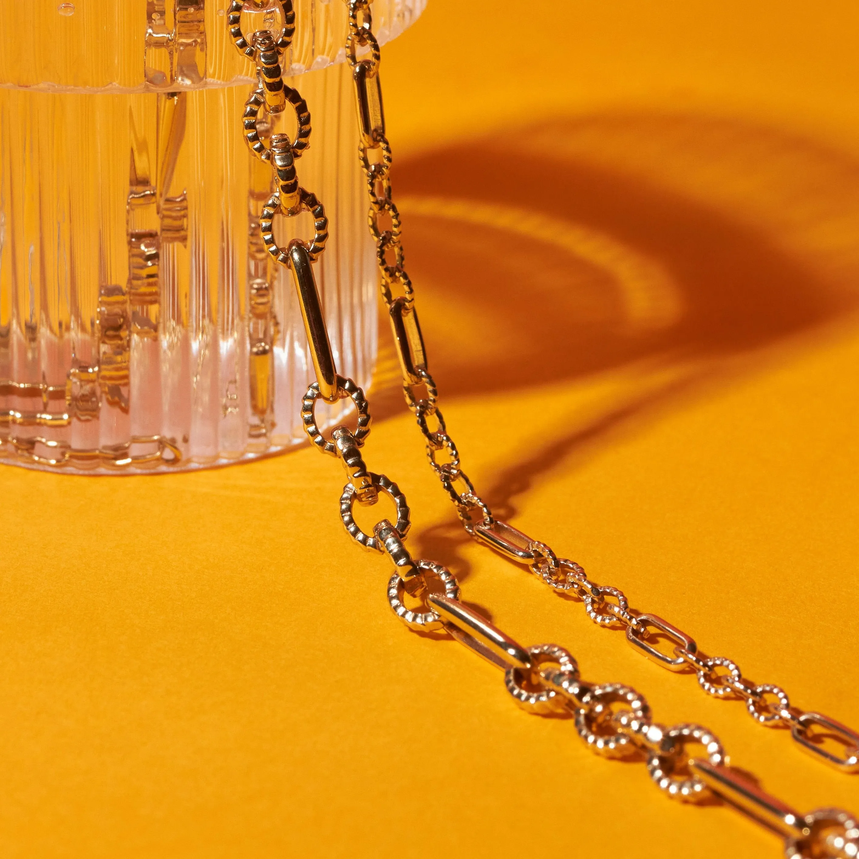 Infinity Chain Link Necklace sold by Aurate product image thumbnail 4
