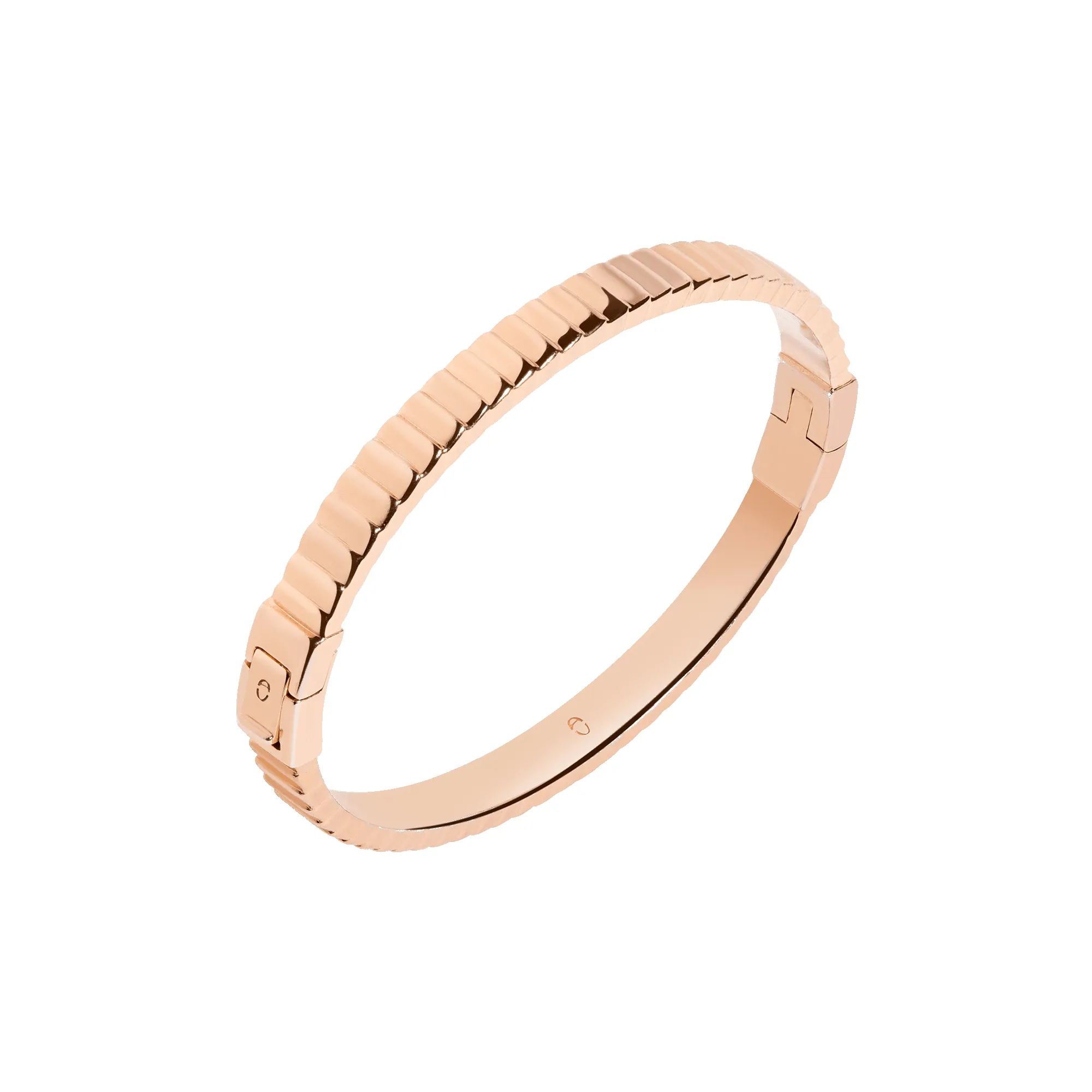 Bold Infinity Gold Hinged Bracelet sold by Aurate product image thumbnail 2