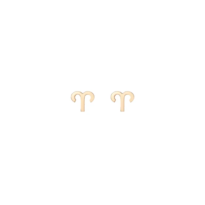 Zodiac Stud Earrings sold by Aurate