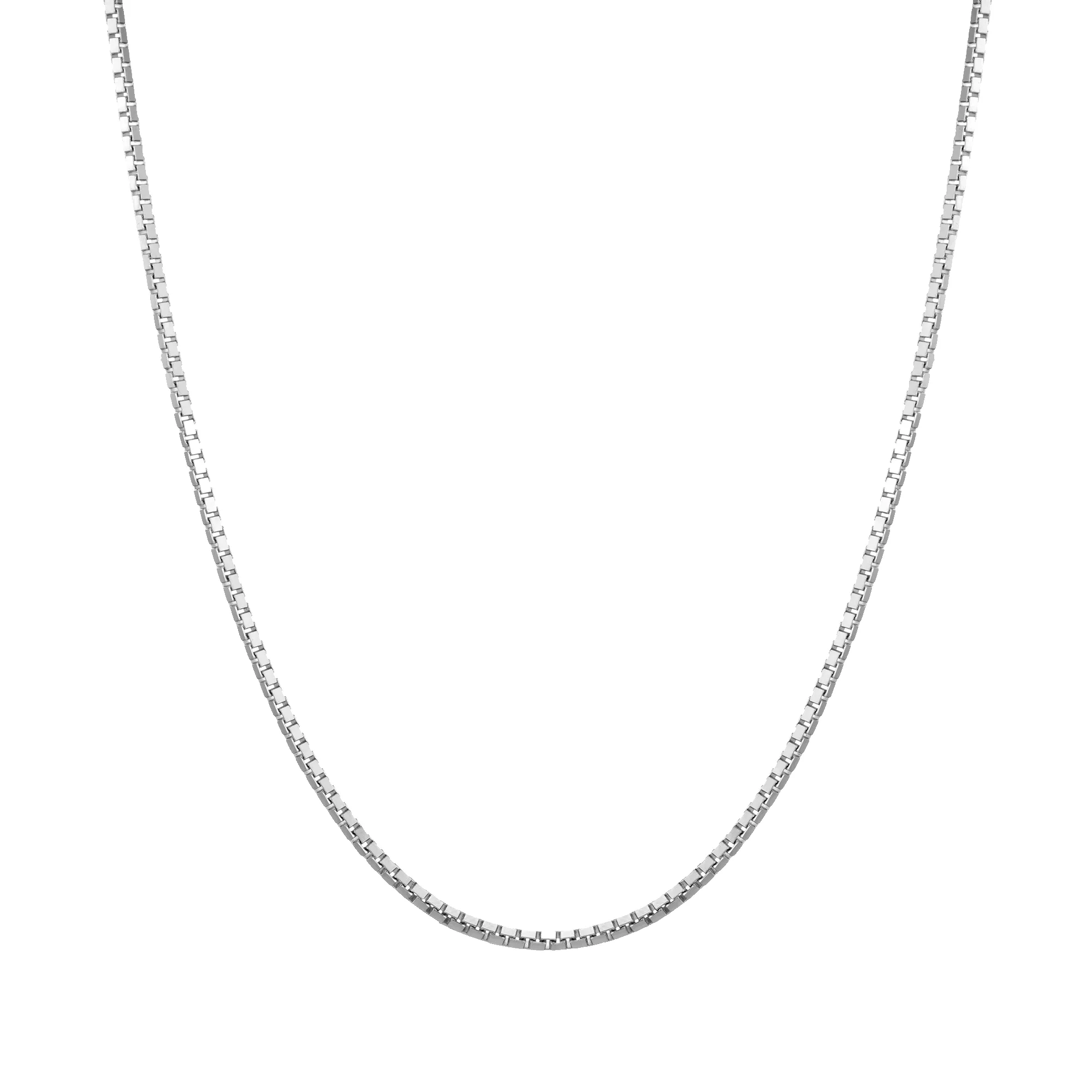 Medium Box Chain Necklace sold by Aurate product image thumbnail 3