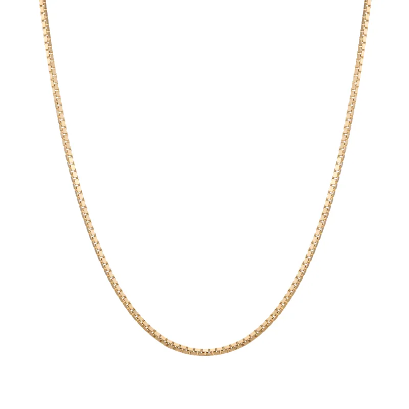 Medium Box Chain Necklace sold by Aurate
