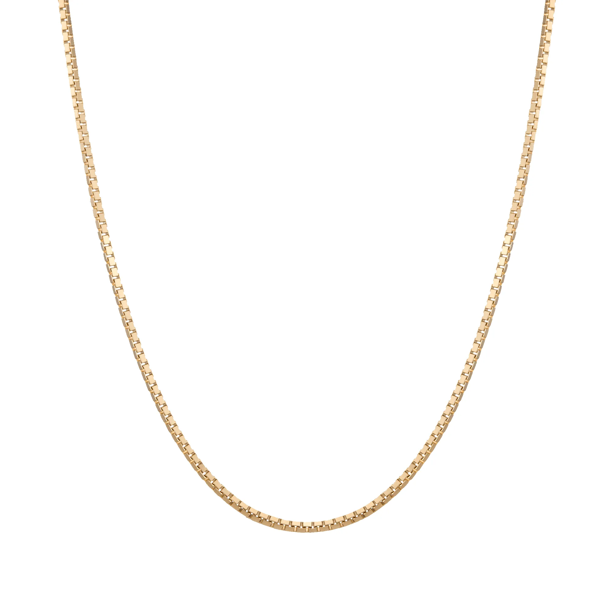 Medium Box Chain Necklace sold by Aurate