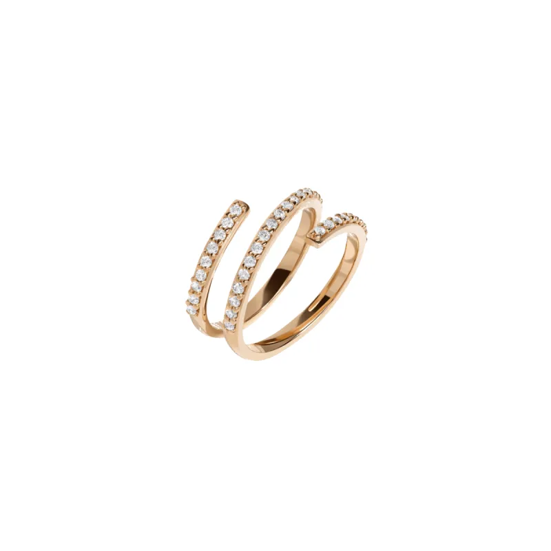 Diamond Wraparound Ring sold by Aurate