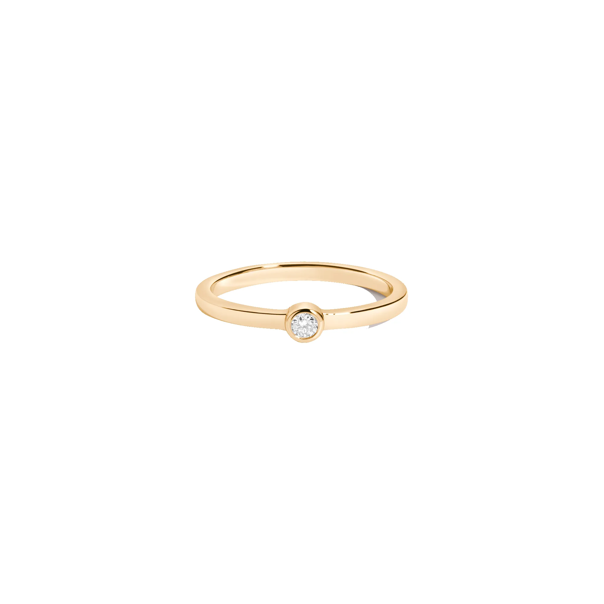 Lab Grown Diamond Bezel Ring sold by Aurate product image thumbnail 5