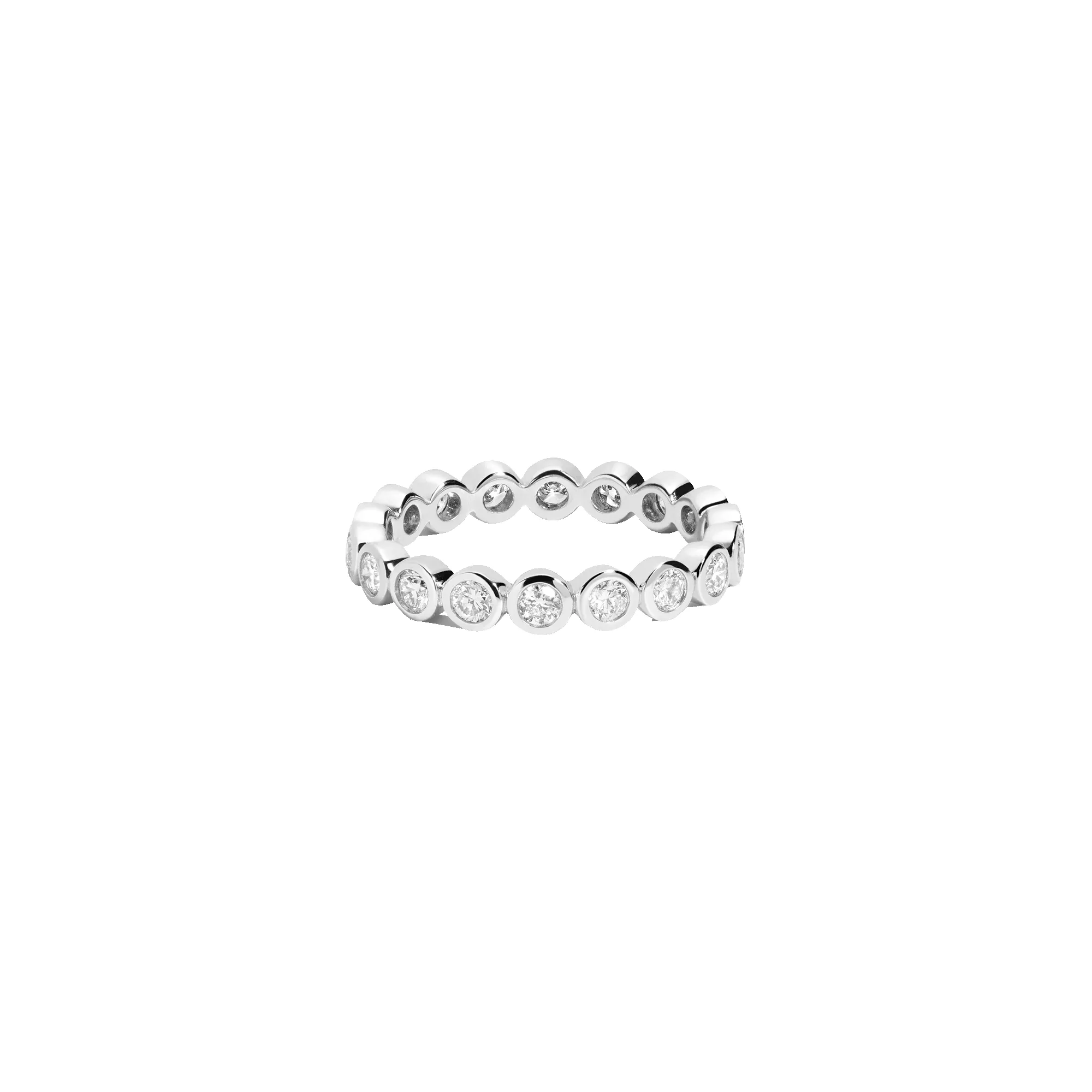 Lab Grown Diamond Bezel Eternity Ring sold by Aurate product image thumbnail 4