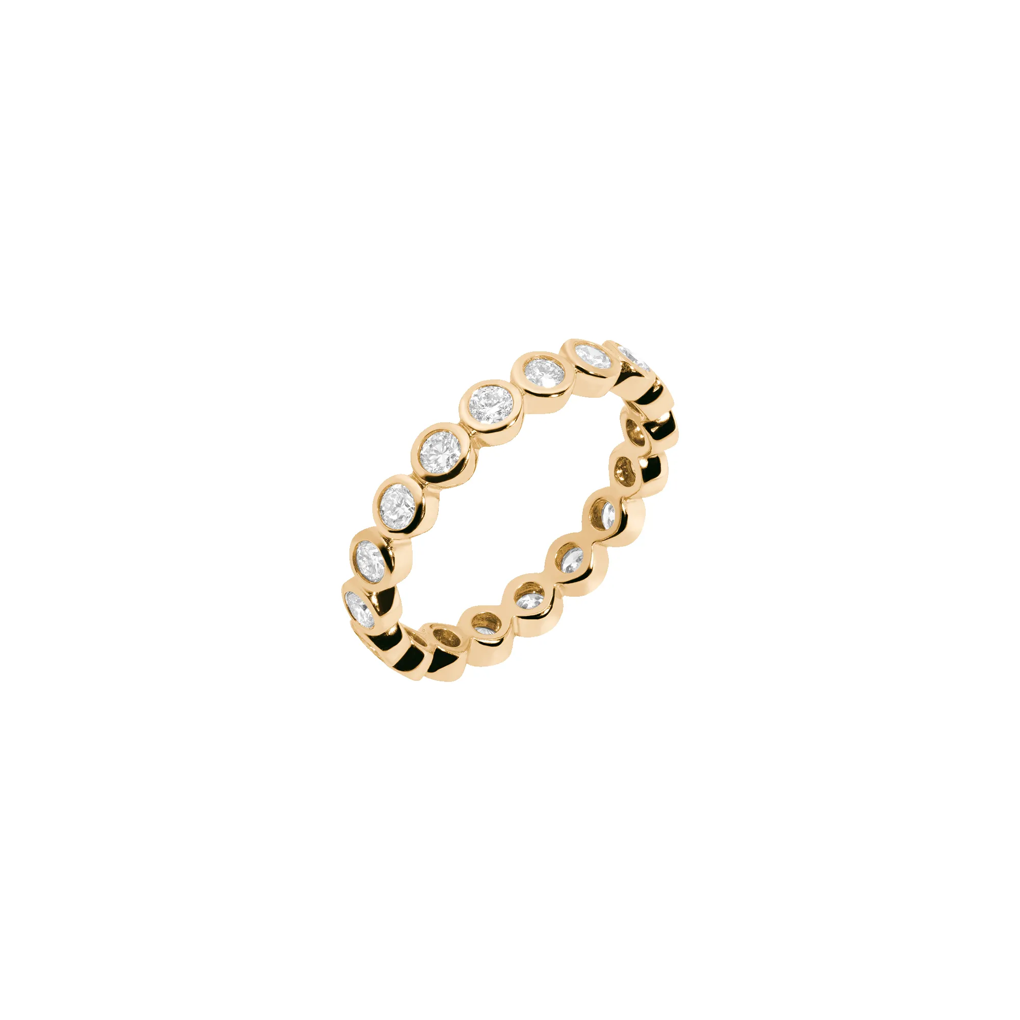 Lab Grown Diamond Bezel Eternity Ring sold by Aurate product image thumbnail 2