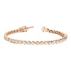 Lab Grown Diamond Bezel Tennis Bracelet sold by Aurate