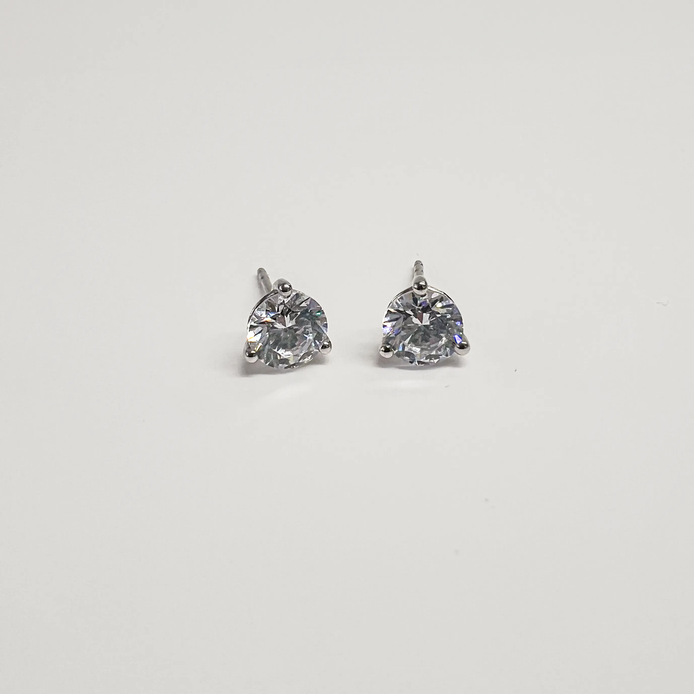 2tcw Lab Grown Diamond Ear Studs sold by Aurate