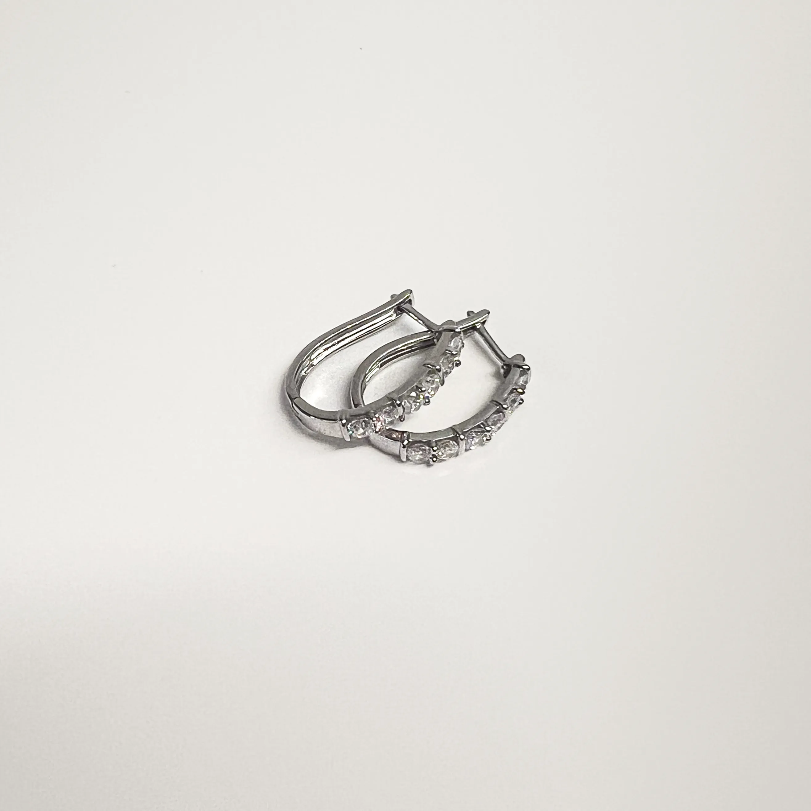 1tcw Lab Grown Diamond Hinging Huggies sold by Aurate product image thumbnail 2