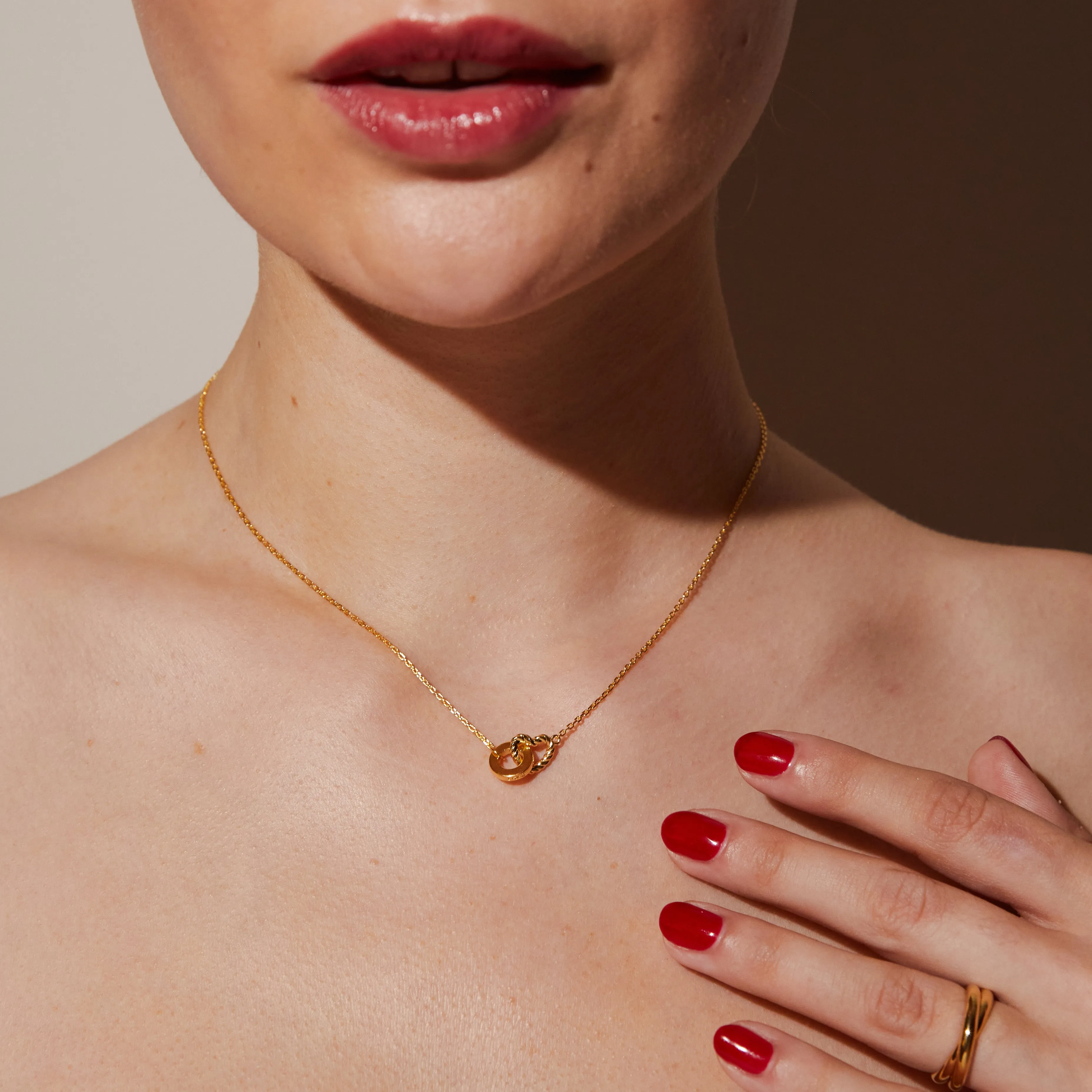 Heart Connection Necklace sold by Aurate product image thumbnail 3